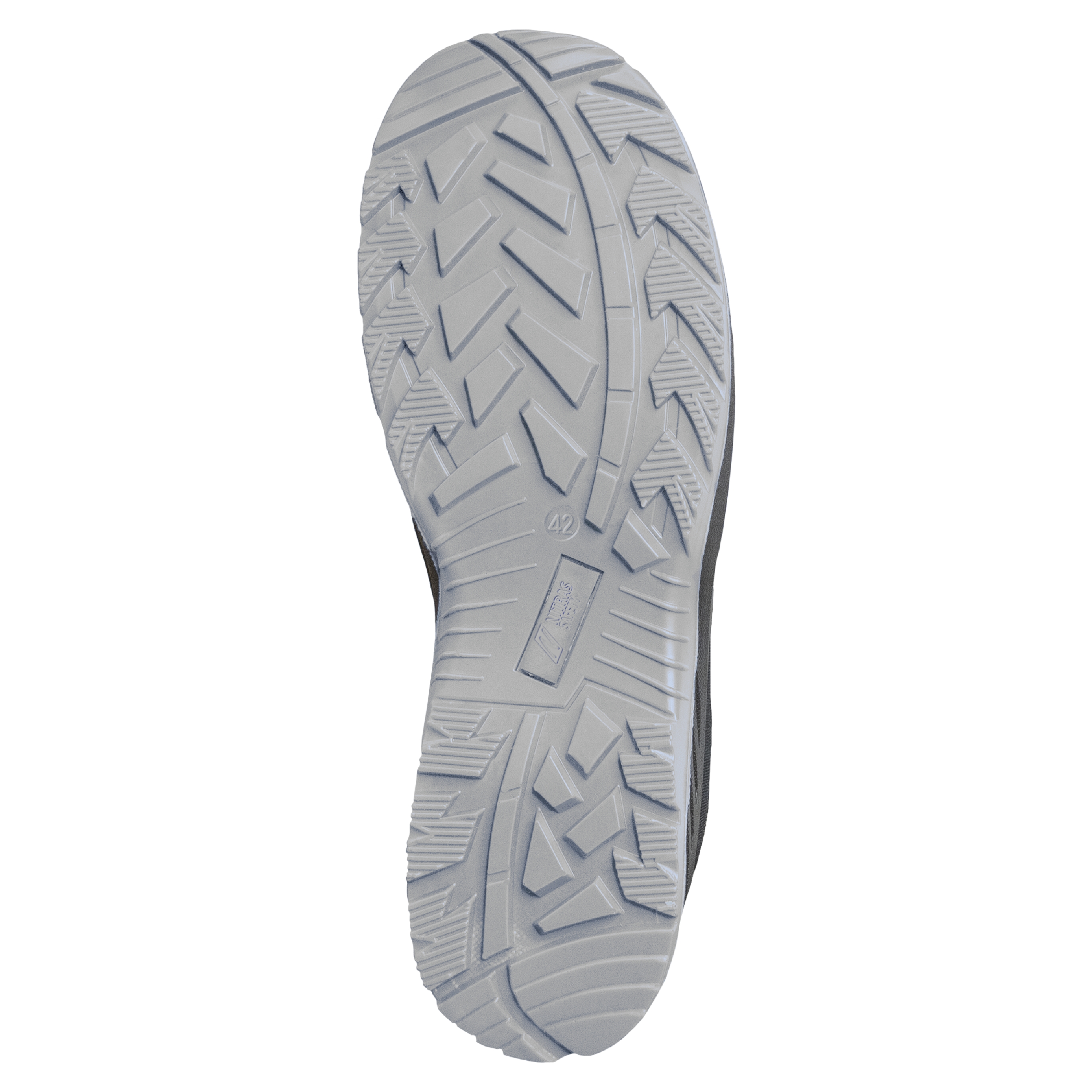 NITRAS SOLID STEP, Sicherheitshalbschuhe, S3S CI FO, strapazierfähiges Textil, schwarz, widerstandsfähige PU / PU-Laufsohle, schwarz / grau (Farbcode: 1012), EN ISO 20345, EN IEC 61340-4-3, DGUV Regel 112-191
