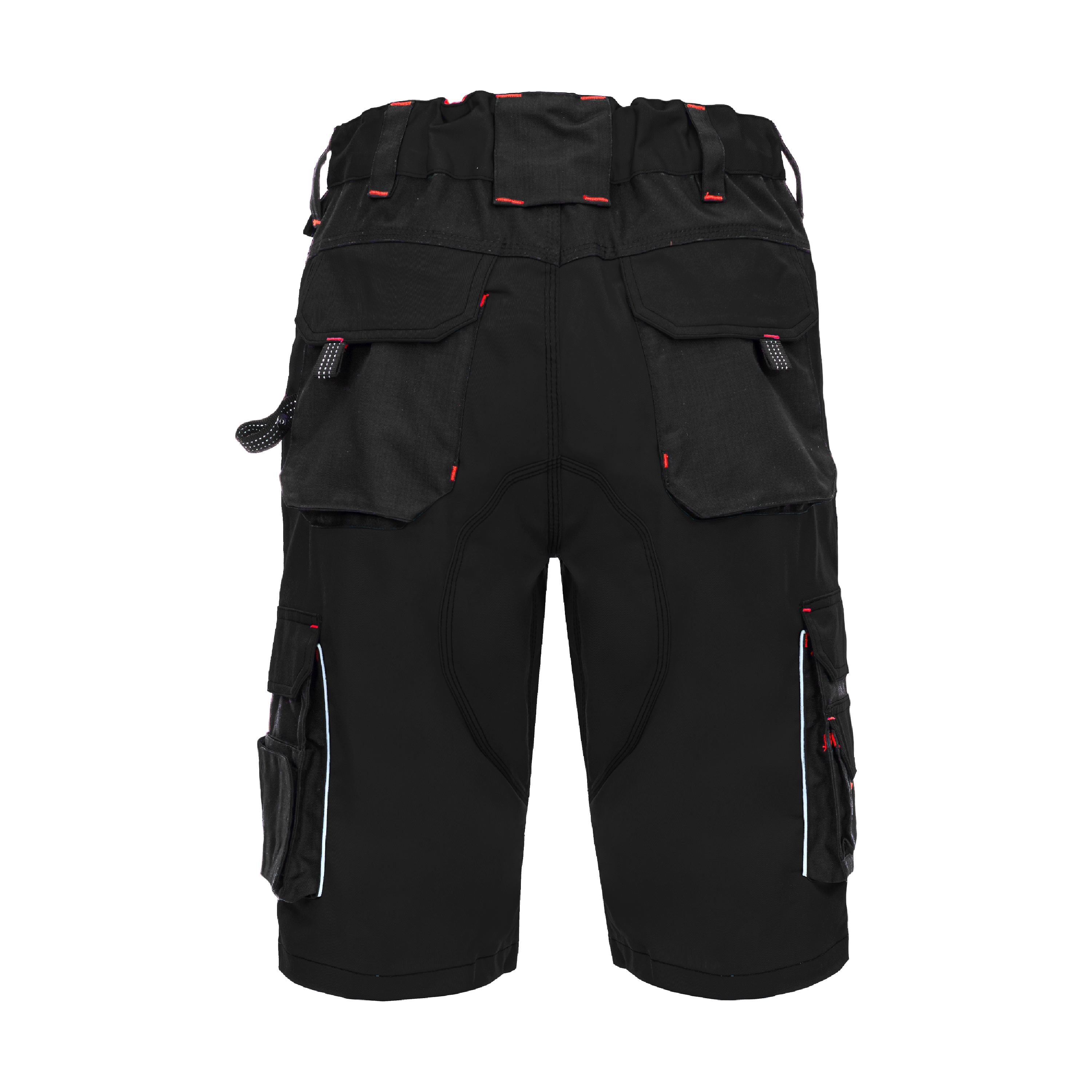 NITRAS MOTION TEX PRO FX, Arbeitshose, kurz, schwarz, OEKO-TEX