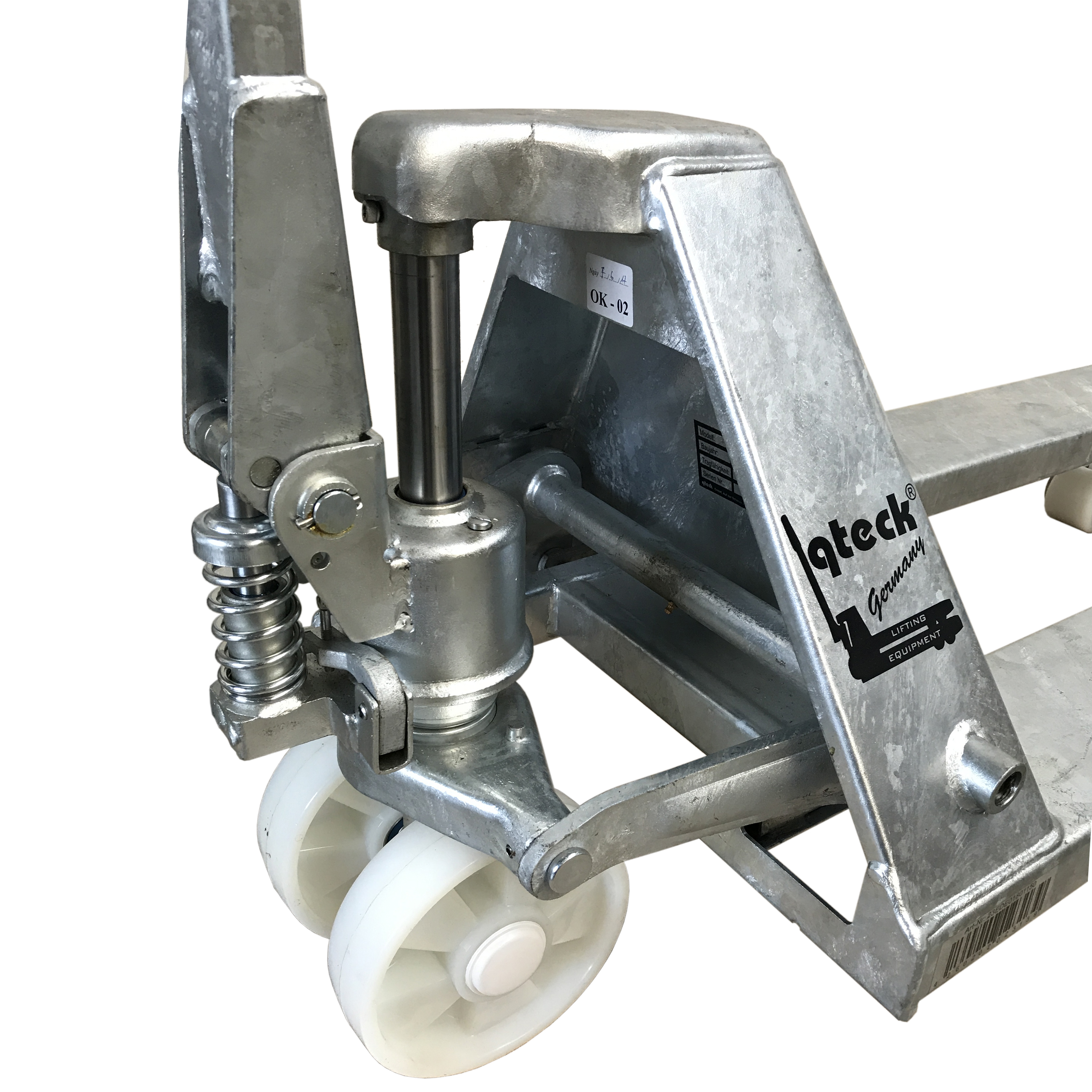 qteck® Hubwagen verzinkt 1150mm 2,5to