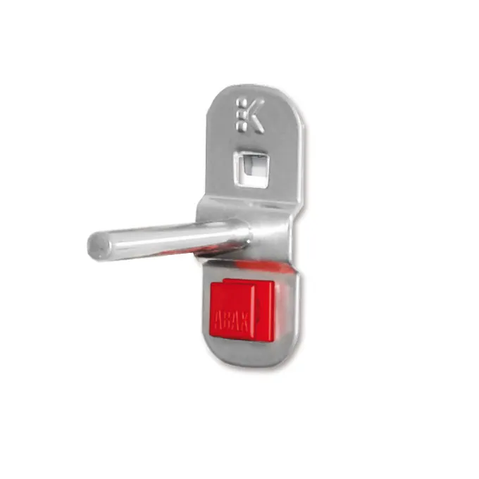 Der ABAX? Werkzeughalter in Alufarben, 50 mm, bietet werkzeuglose Montage und flexible Anpassung f?r Ihre Werkstatt mit dem ?RasterPlan System.