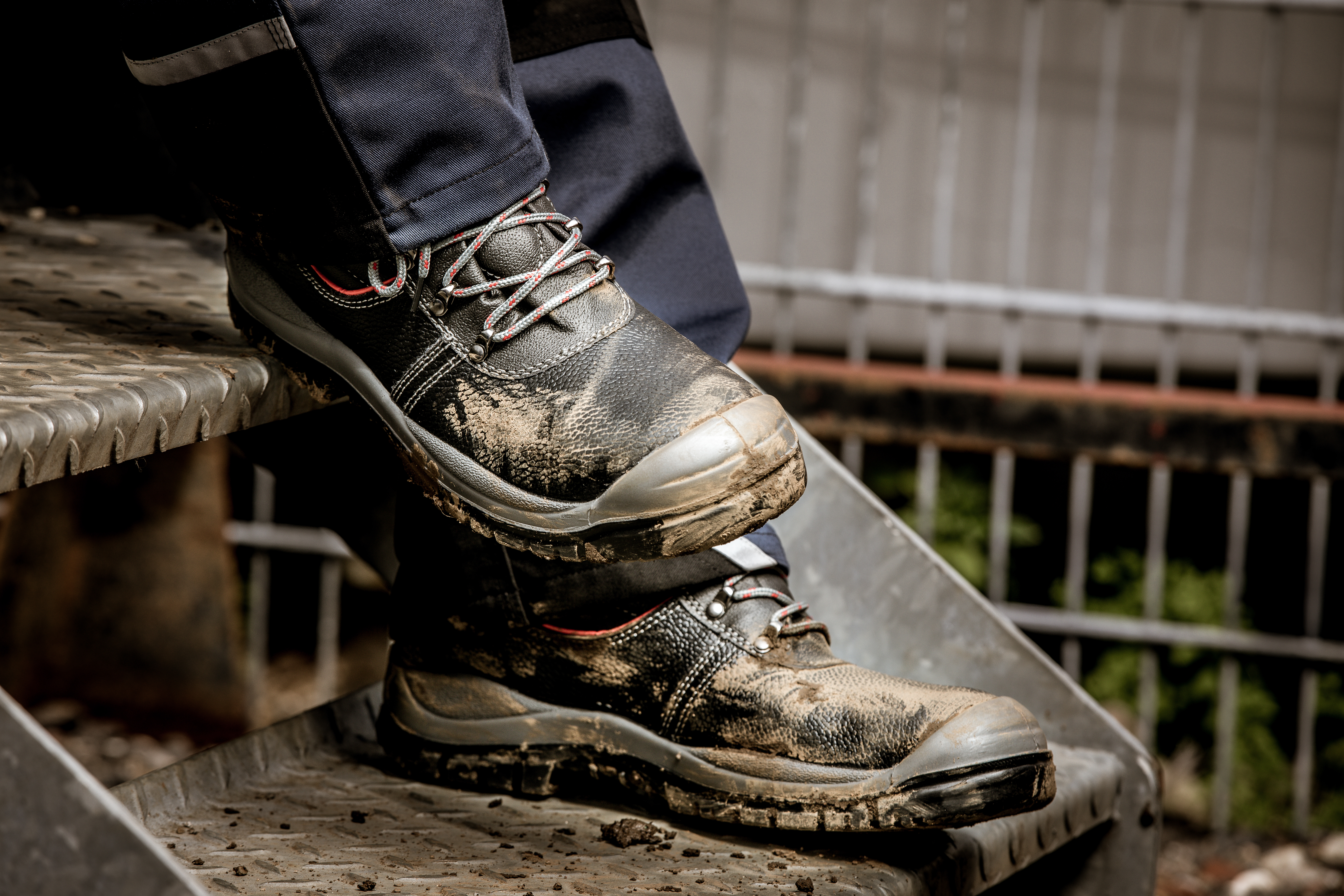 NITRAS STEP MID, S3 Sicherheitsstiefel, halbhoch, schwarz, EN ISO 20345