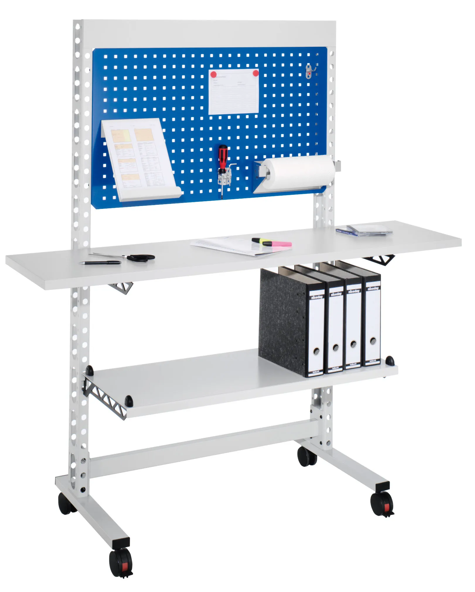 Der ErgoPlus Steharbeitsplatz von Kappes Systeme GmbH bietet Effizienz und Flexibilit?t mit modularer Bauweise, robuster Konstruktion und ?sthetischem Design.