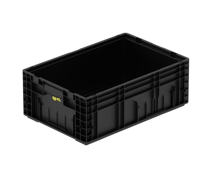 ESD-Behälter VDA-RL-KLT 600 x 400 x 213 mm - VDA-RL-KLT 6013 ESD Farbe: schwarz