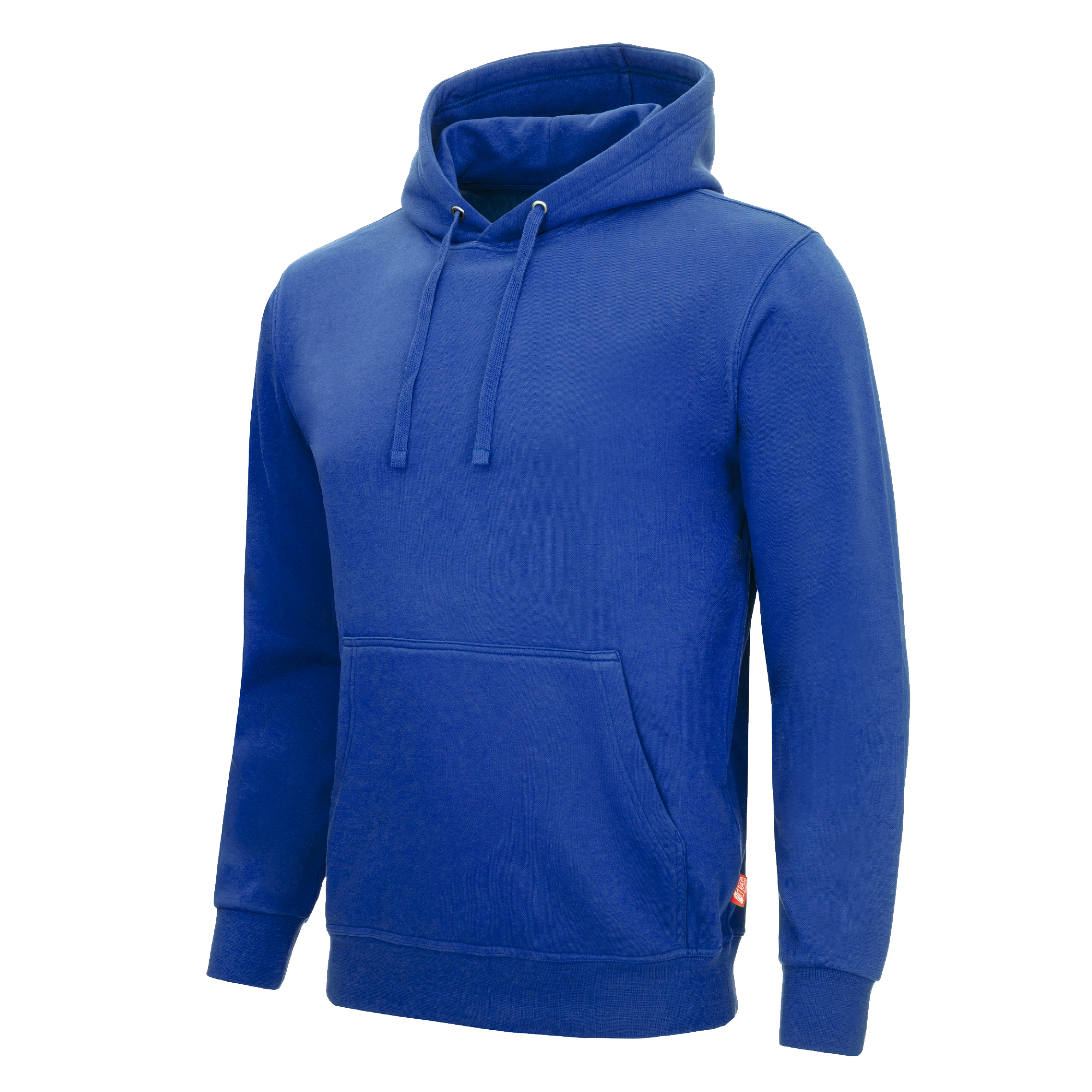 NITRAS MOTION TEX LIGHT, Kapuzenpullover, königsblau (Farbcode: 2000), 70% Baumwolle / 30% Polyester, 300g/qm, STANDARD 100 by OEKO-TEX®