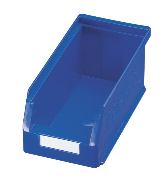 Der ®RasterPlan Lagersichtkasten Gr. 5 von Kappes Systeme GmbH bietet mit seiner robusten Aufhängeleiste und bruchsicherem Polyethylen eine vielseitige Lagerlösung.