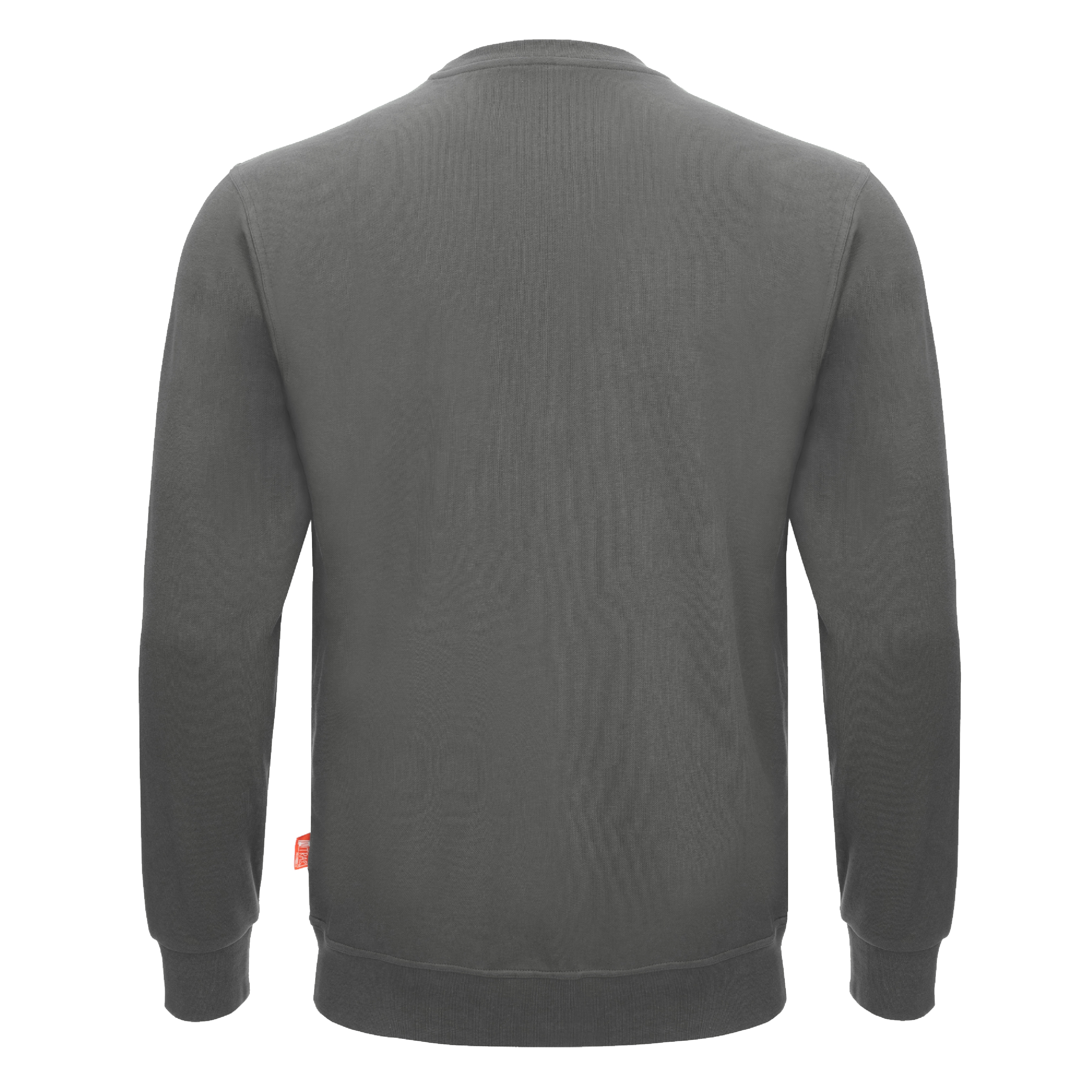 NITRAS MOTION TEX LIGHT, Pullover, grau (Farbcode: 1200), 70% Baumwolle / 30% Polyester, 300 g/qm, STANDARD 100 by OEKO-TEX®
