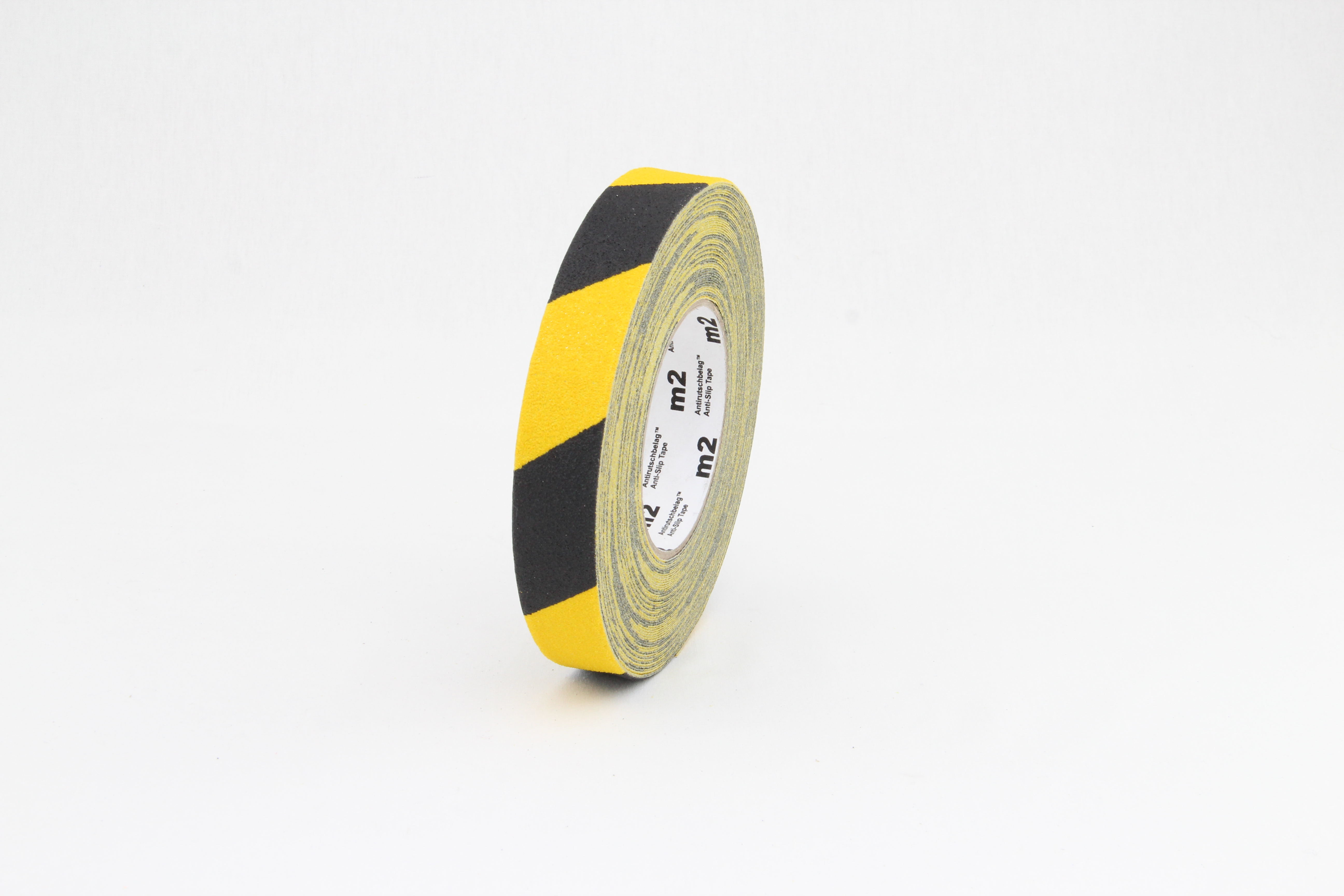 m2-Antirutschbelag Verformbar schwarz/gelb Rolle 25mm x 18,3m