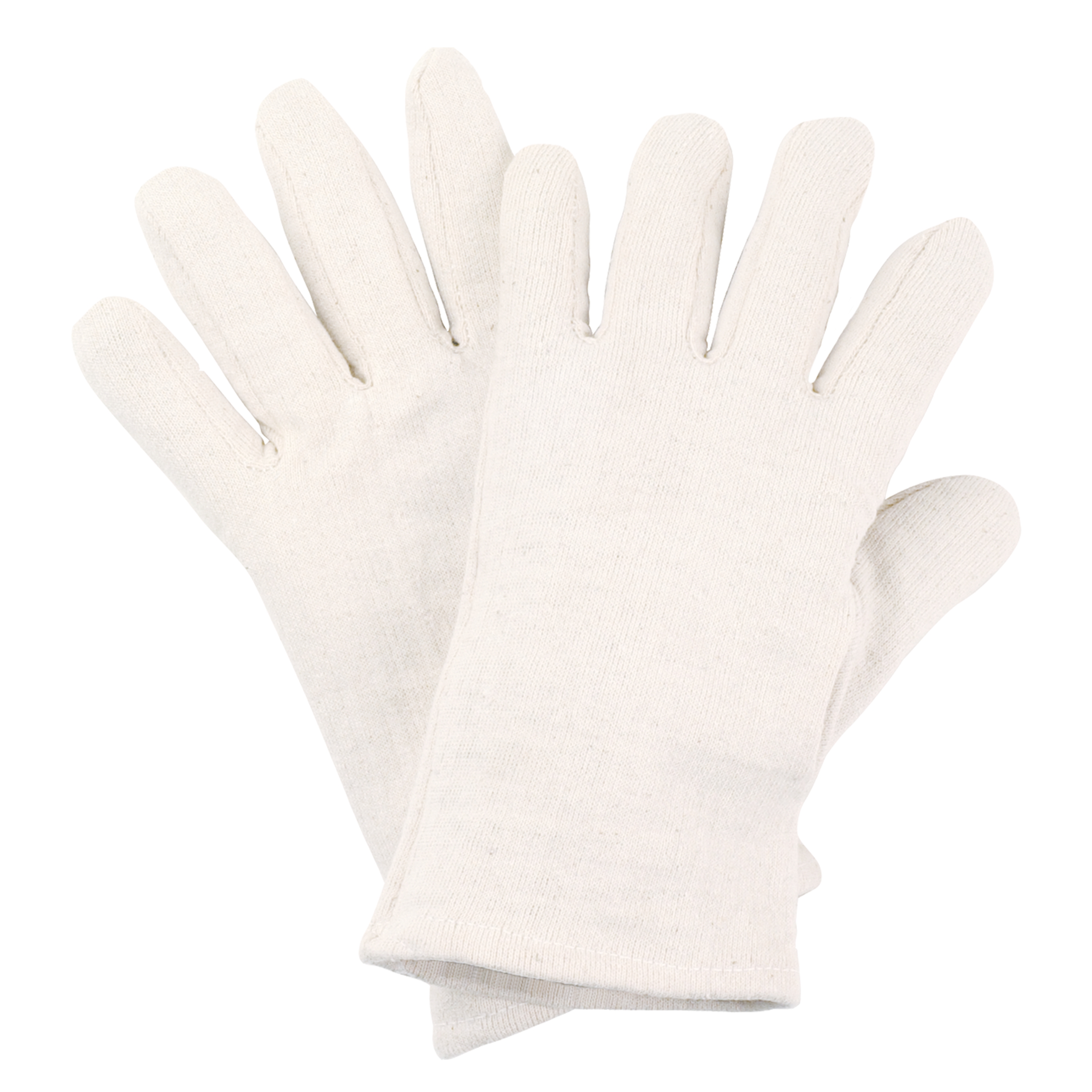 NITRAS Baumwoll-Jersey-Handschuhe, naturfarben