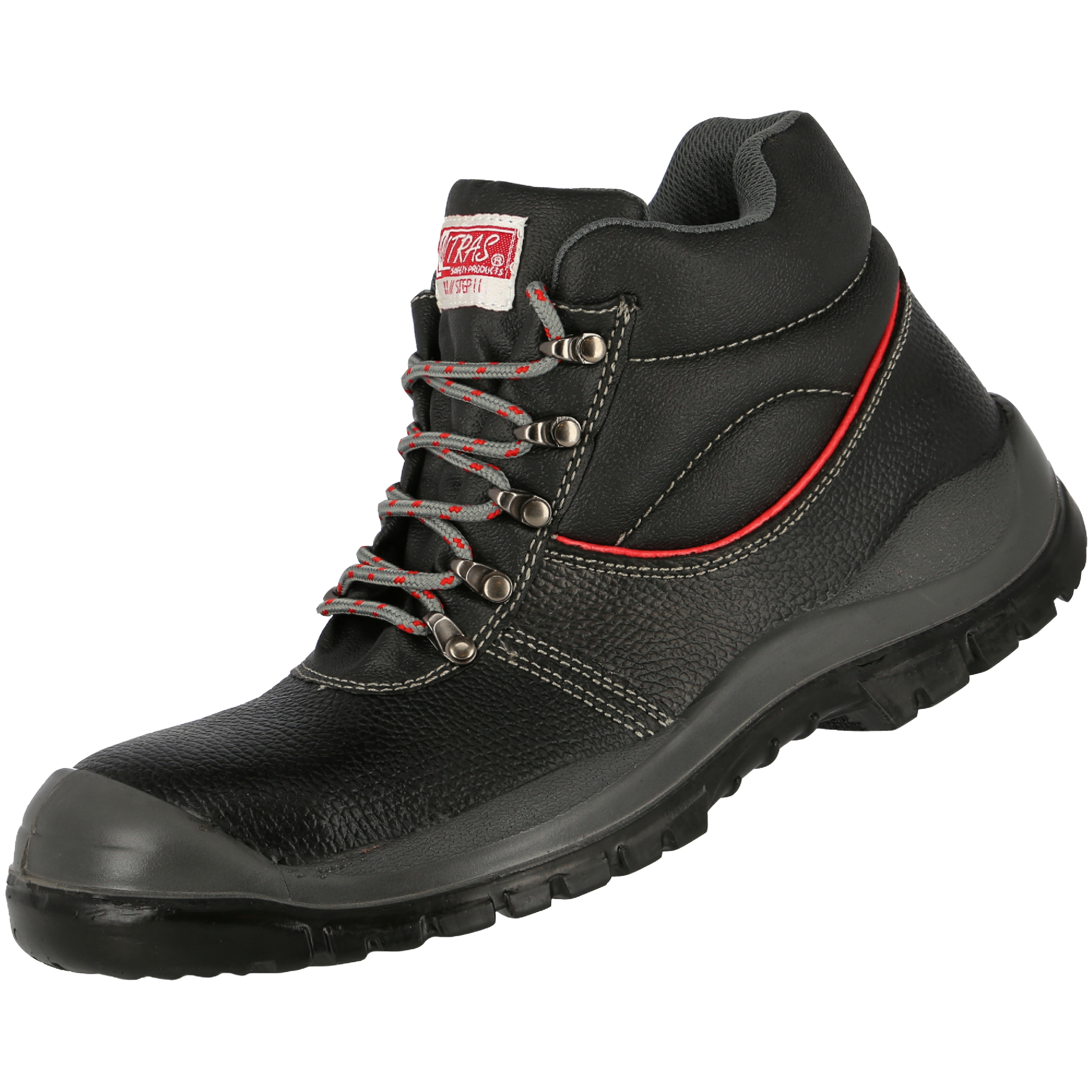 NITRAS STEP MID, S3 Sicherheitsstiefel, halbhoch, schwarz, EN ISO 20345