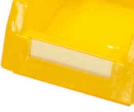 RasterPlan Etiketten Gr. 7 von Kappes: Transparente, robuste Etiketten für flexible Organisation in Schlitzplatten, ideal für industrielle Anwendungen.