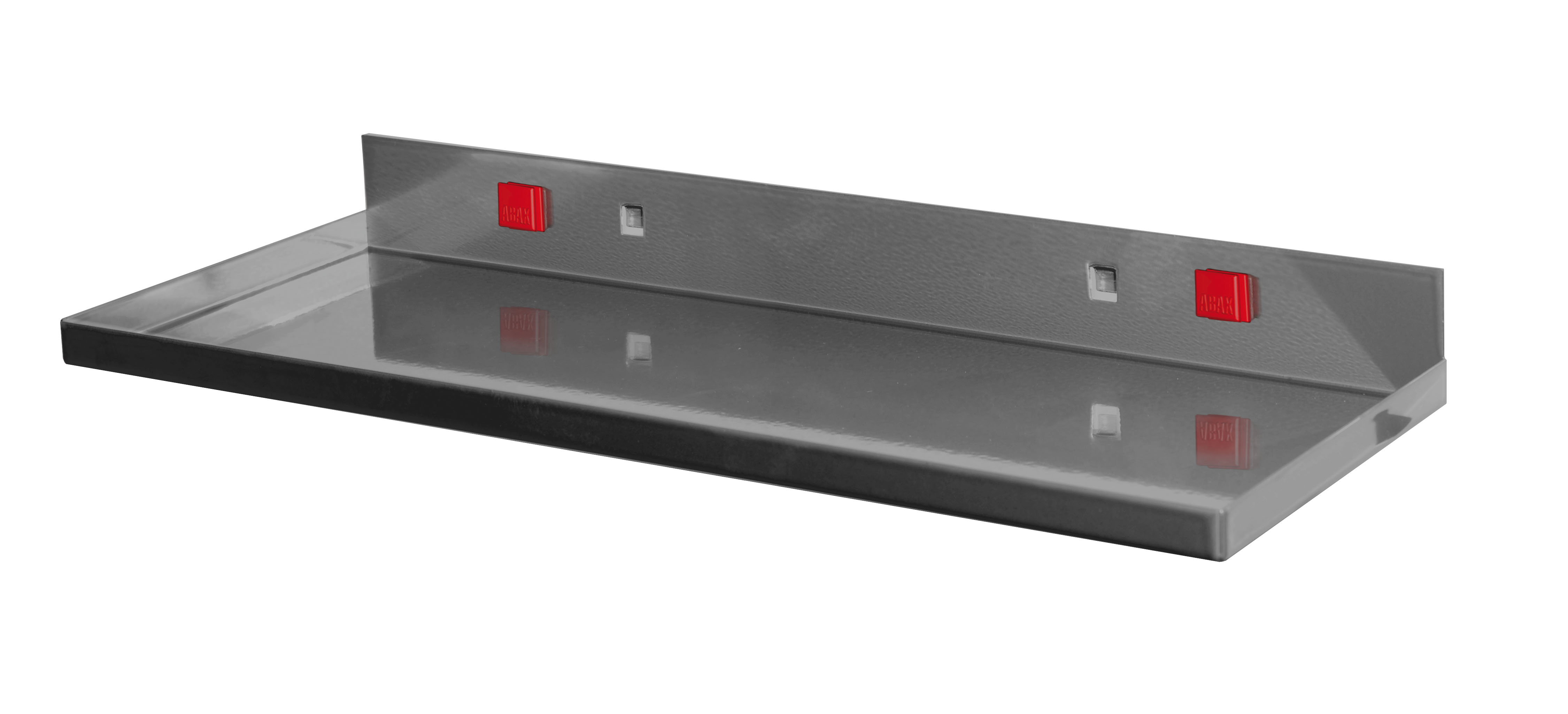 ABAX® Ablageplatte Breite 445 mm x Tiefe 150 mm Anthrazitgrau