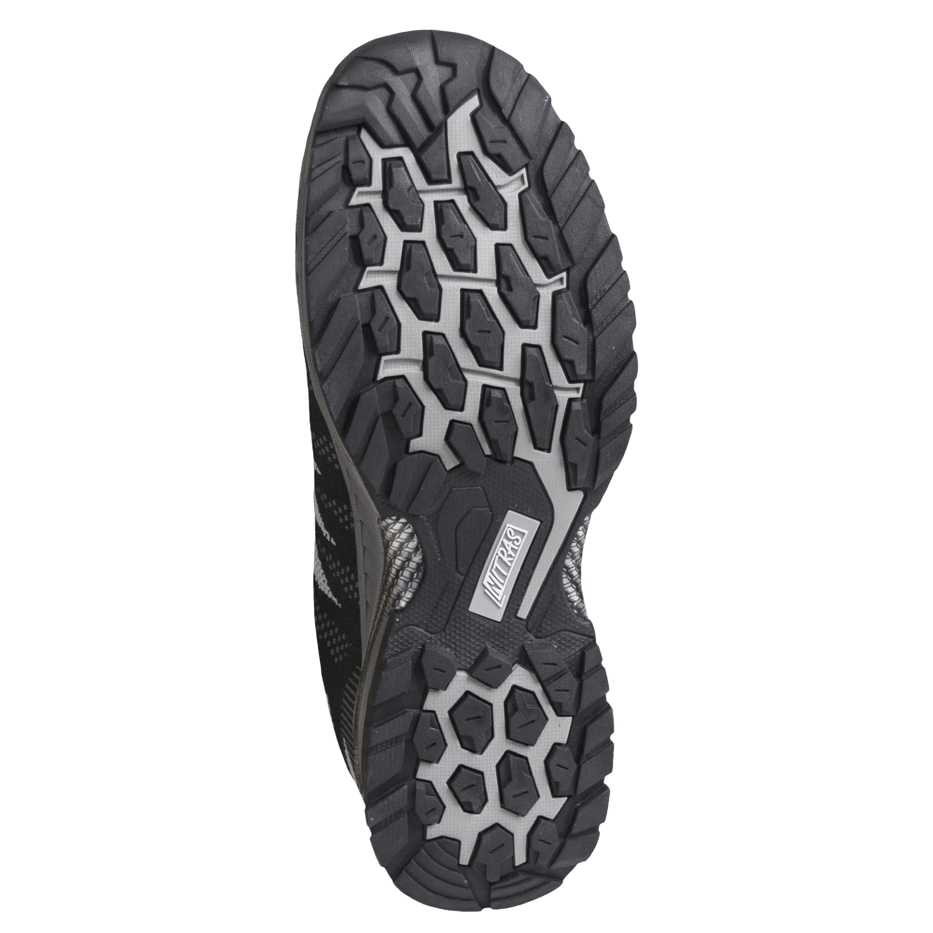 NITRAS PRO STEP FIT, Sicherheitshalbschuhe, schwarz / grau, EN ISO 20345, EN 61340-4-3, DGUV Regel 112-191