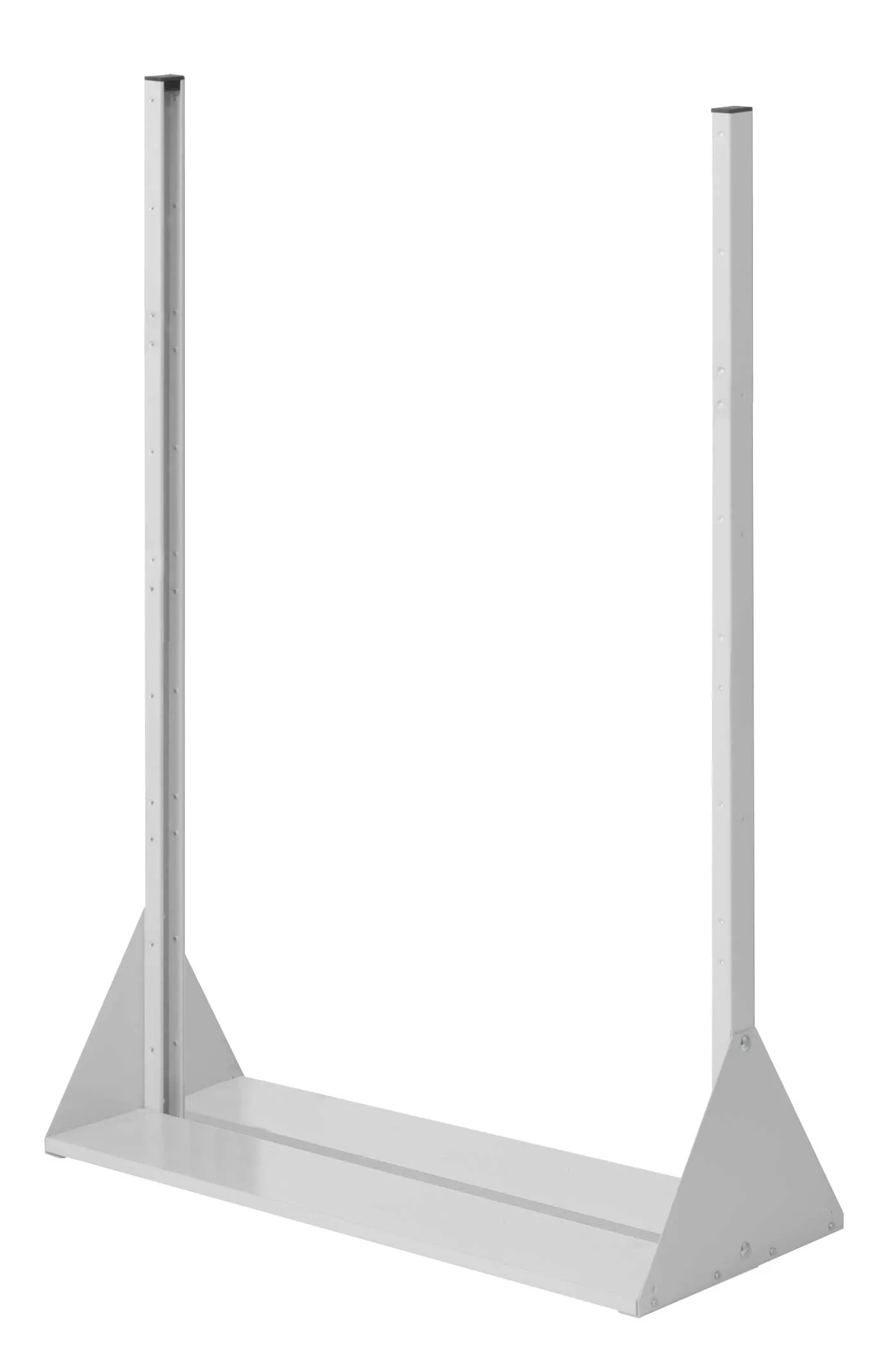 Das ?RasterPlan Stellwand Standmodul Gr??e 4 von Kappes Systeme GmbH bietet flexible, doppelseitige Nutzung in lichtgrau (RAL 7035) f?r effiziente Werkzeugorganisation.