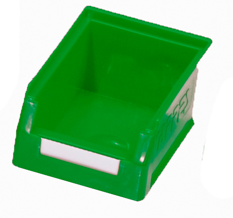 Der ®RasterPlan Lagersichtkasten Gr. 7 von Kappes Systeme: Robuster, vielseitiger Aufbewahrungskasten mit innovativer Aufhängeleiste, lebensmittelecht und recyclebar.