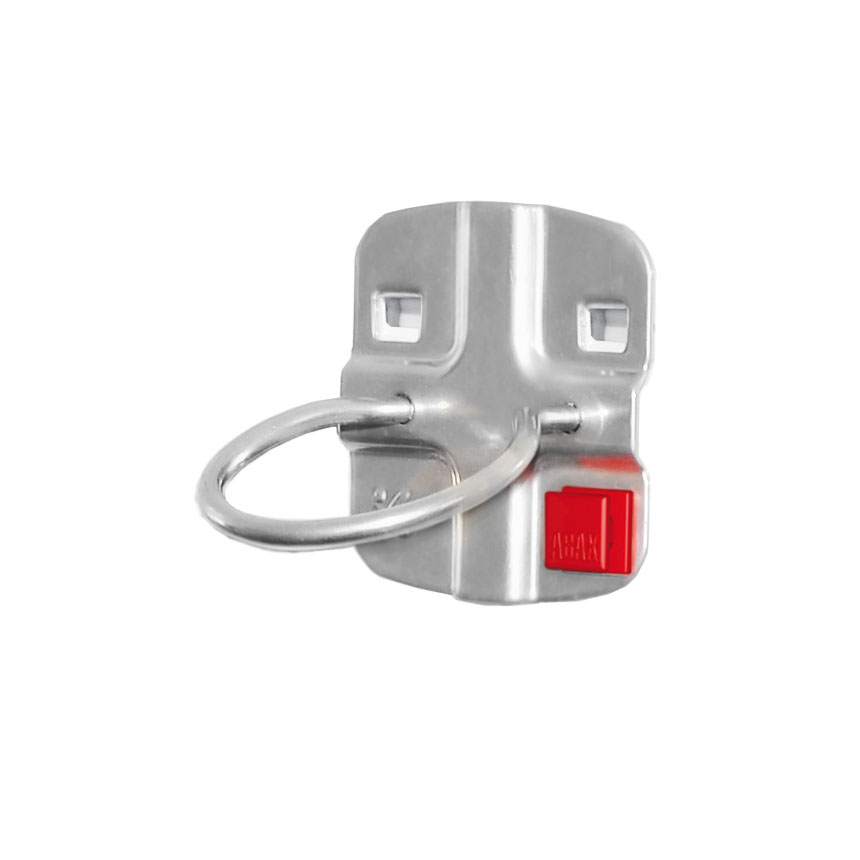 ABAX® Maschinenhalter Ø 80 mm in Alufarben: Werkzeuglose Montage, flexible Positionierung, GS-geprüft, kompatibel mit ®RasterPlan System von Kappes.