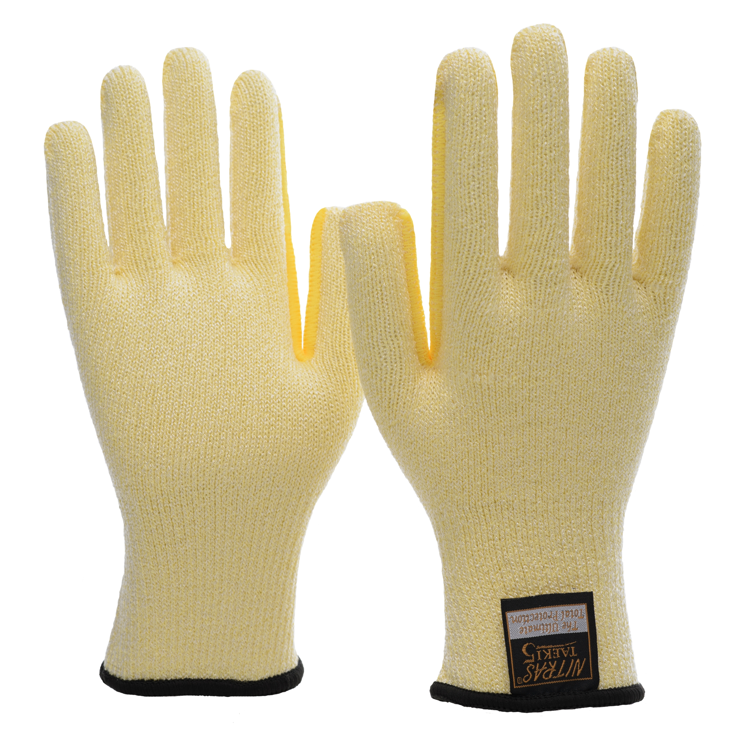 NITRAS TAEKI Schnittschutzhandschuhe, gelb, EN 388, EN 407