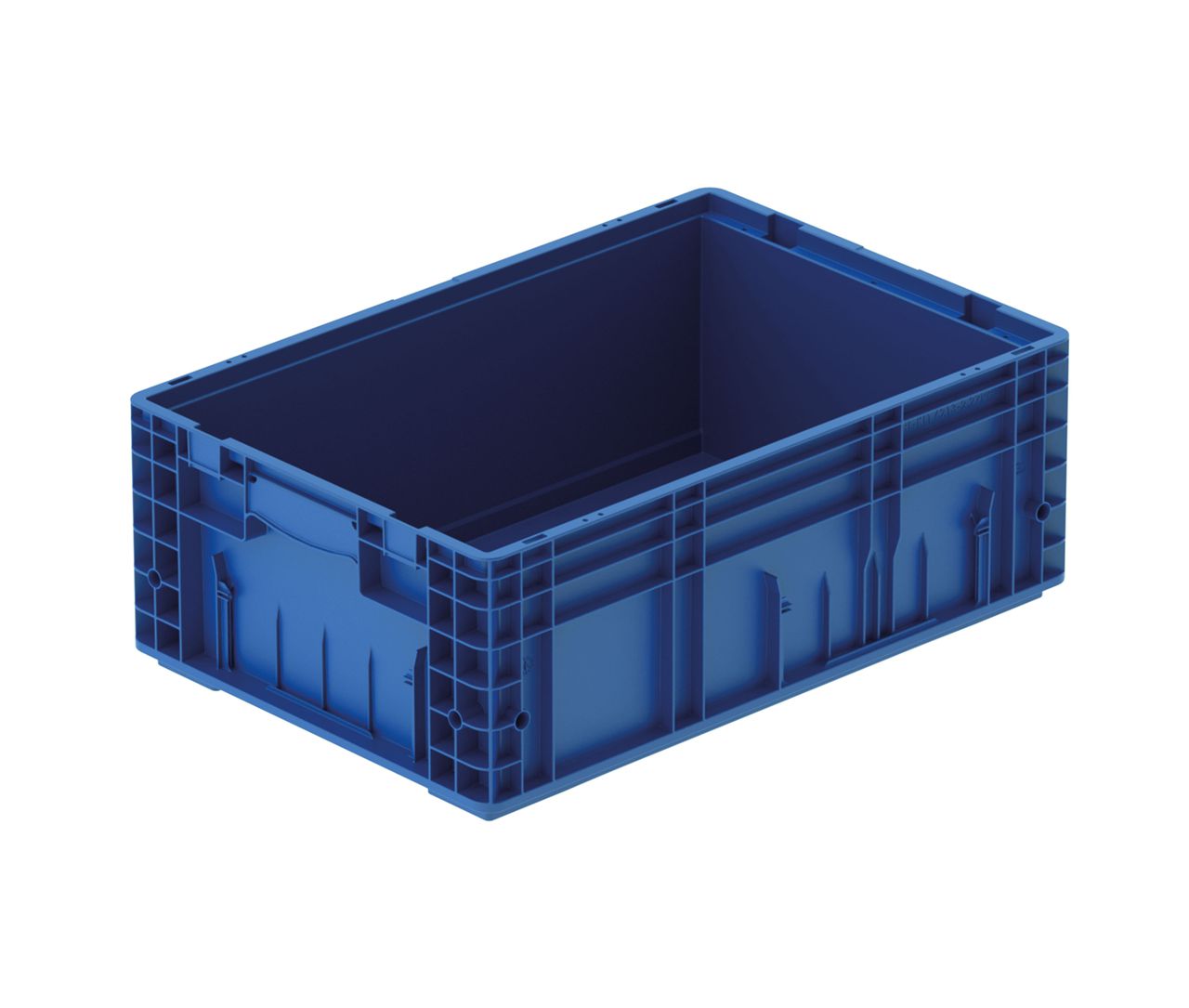 Shopbild Behälter Automobilindustrie 600x400x213 mm, VDA-RL-KLT 6213, Farbe blau