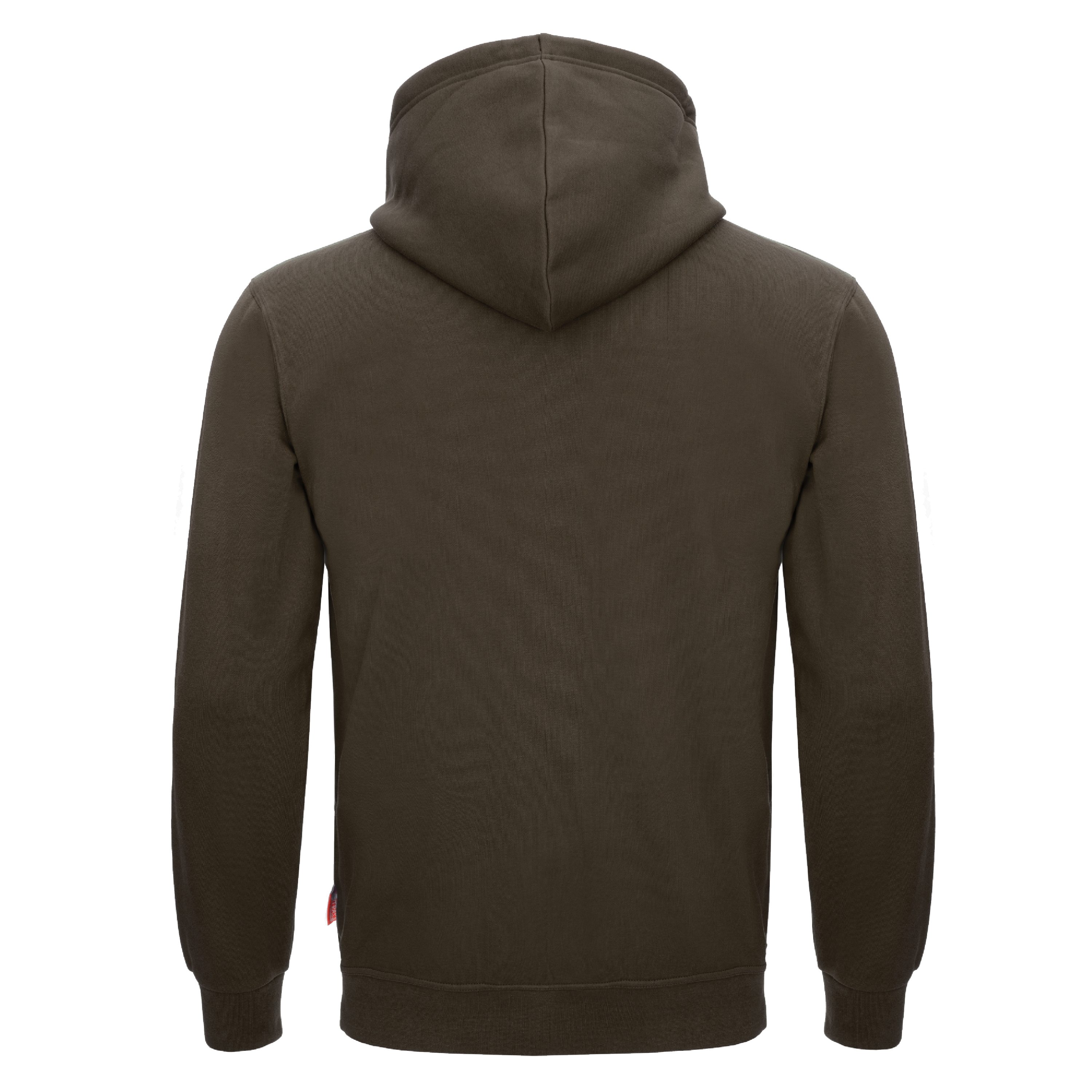 NITRAS MOTION TEX LIGHT, Kapuzenpullover, braun (Farbcode: 5000), 70% Baumwolle / 30% Polyester, 300g/qm, STANDARD 100 by OEKO-TEX®