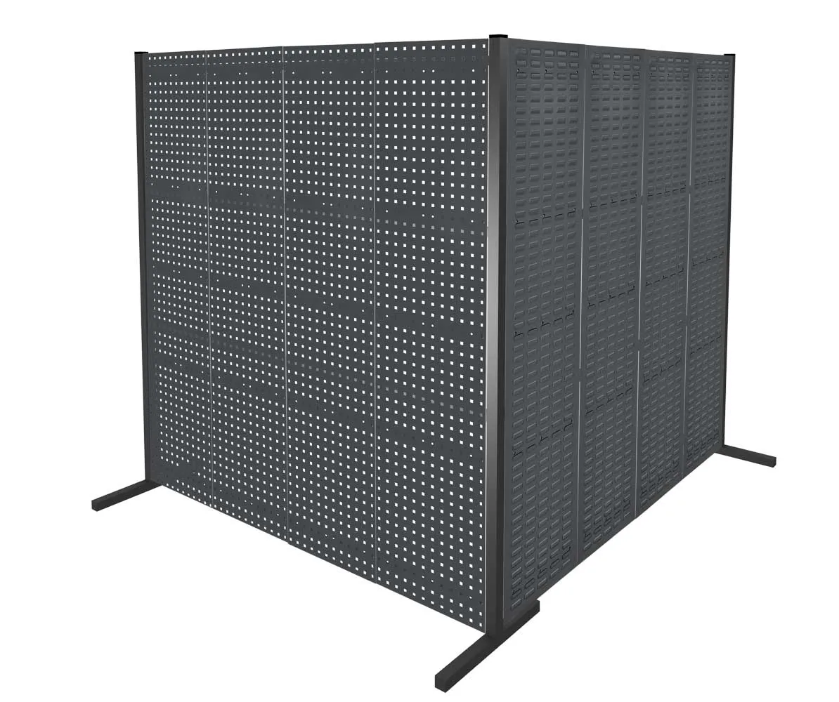 Das ?RasterPlan Trennwandsystem von Kappes Systeme GmbH bietet mit seinen modularen Elementen in RAL 7016 flexible und ?sthetische Raumtrennungsl?sungen.