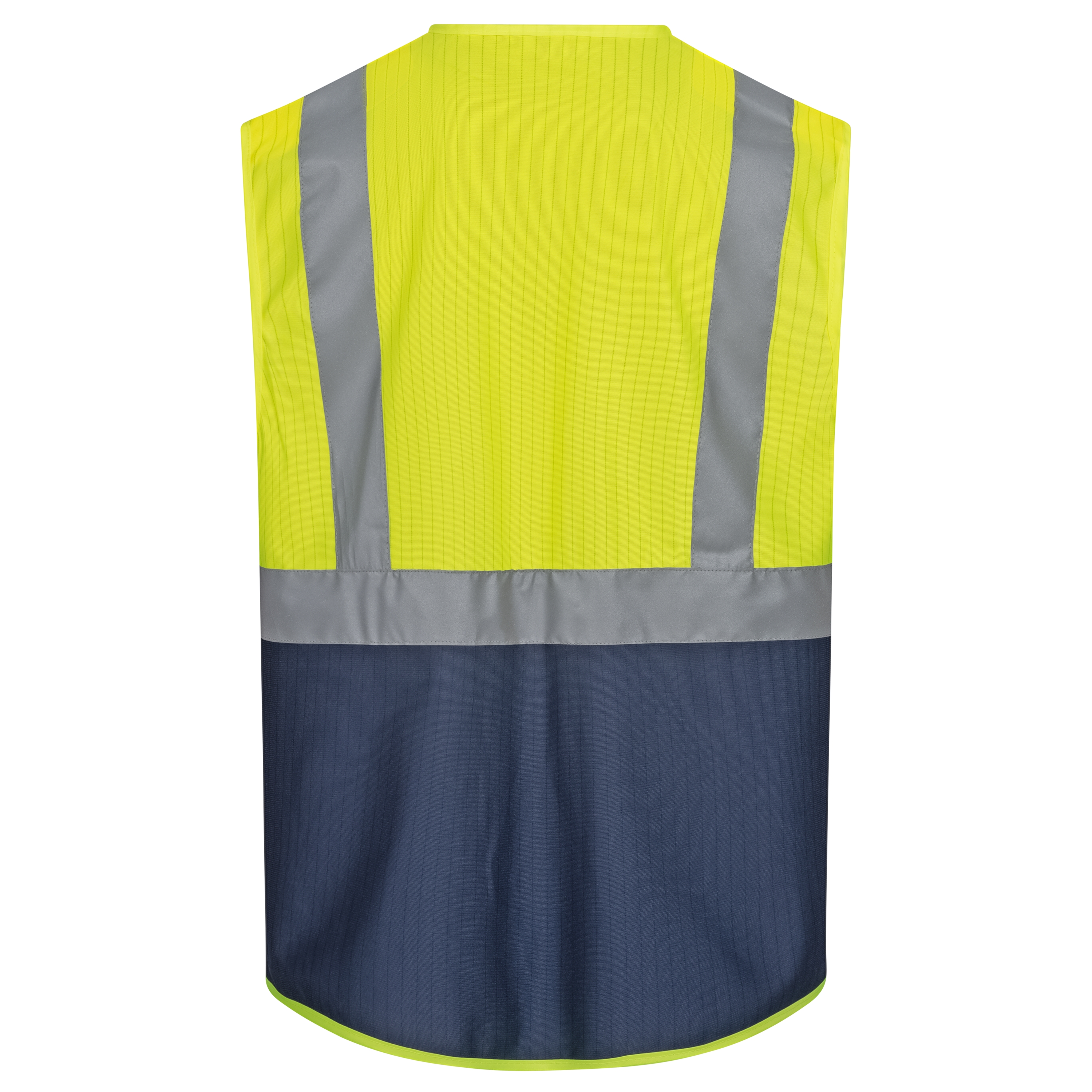 NITRAS Warnschutz-Weste, neongelb/marineblau (Farbcode: 4021), EN ISO 13688, EN ISO 20471, EN 1149