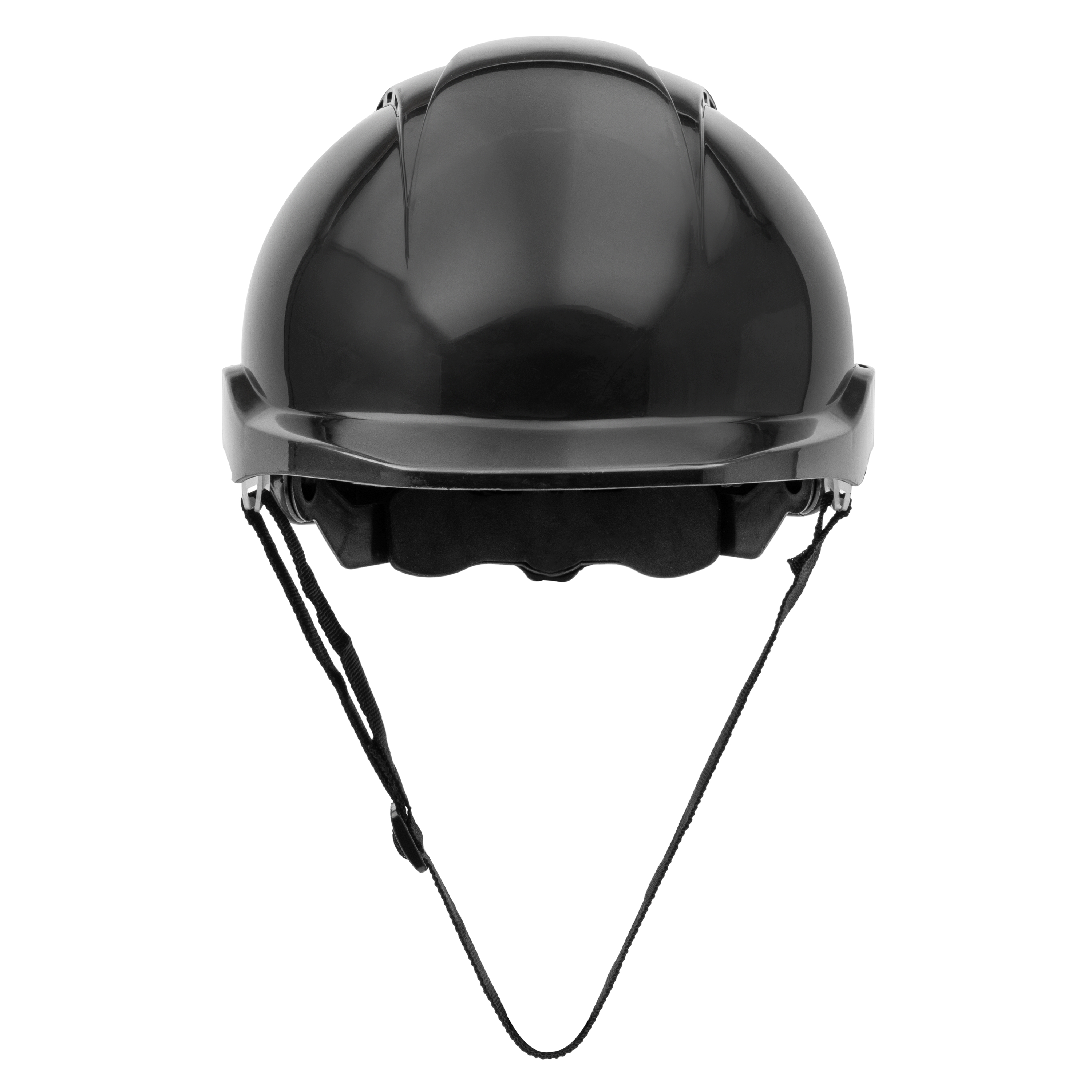 NITRAS HEAD PROTECT, Industrieschutzhelm, Schale aus HDPE, schwarz, Innenausstattung aus LDPE / Textil, schwarz / grau, EN 397