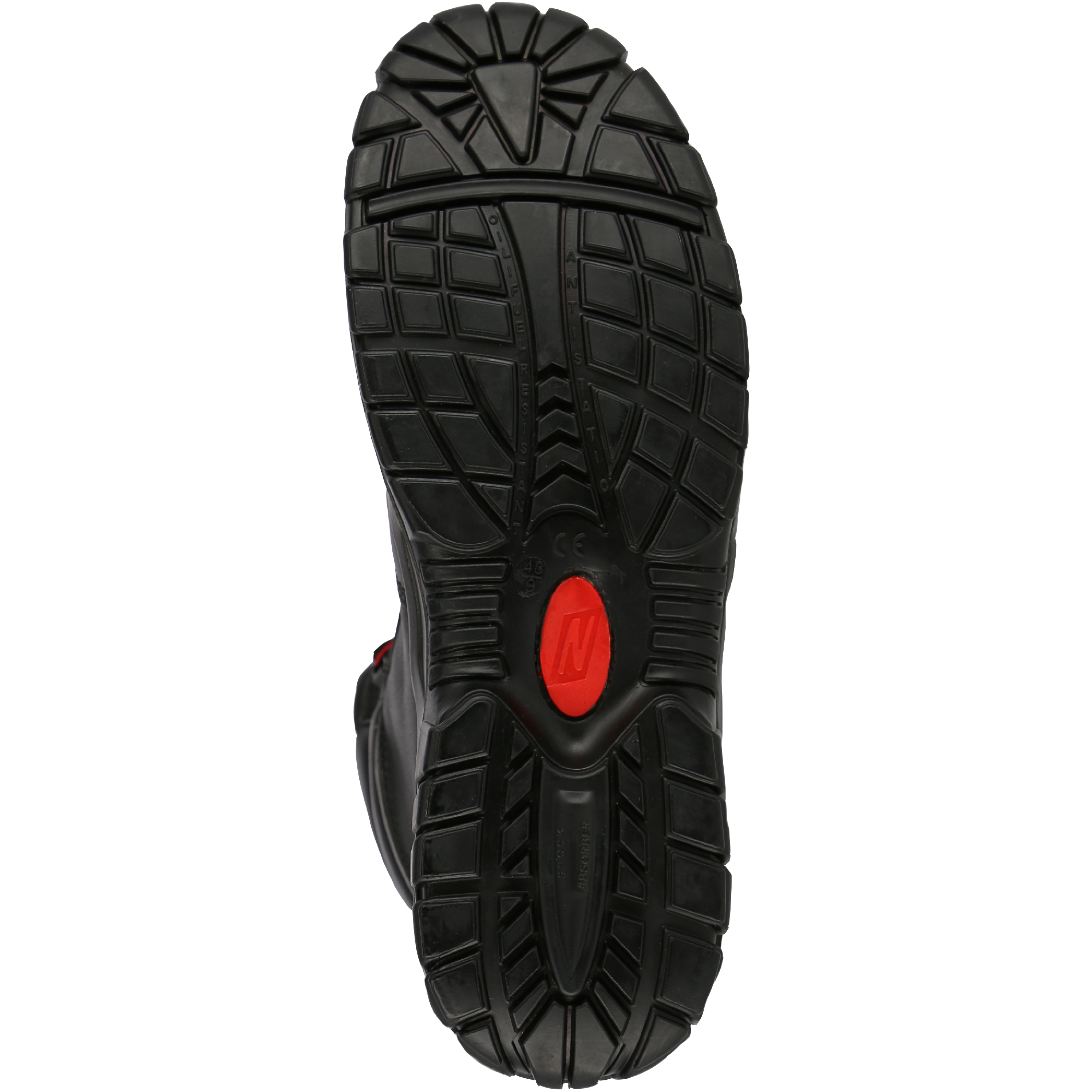 NITRAS POWER STEP MID+, S3 CI HI HRO Sicherheitsstiefel, hoch, schwarz, EN ISO 20345, DGUV Regel 112-191