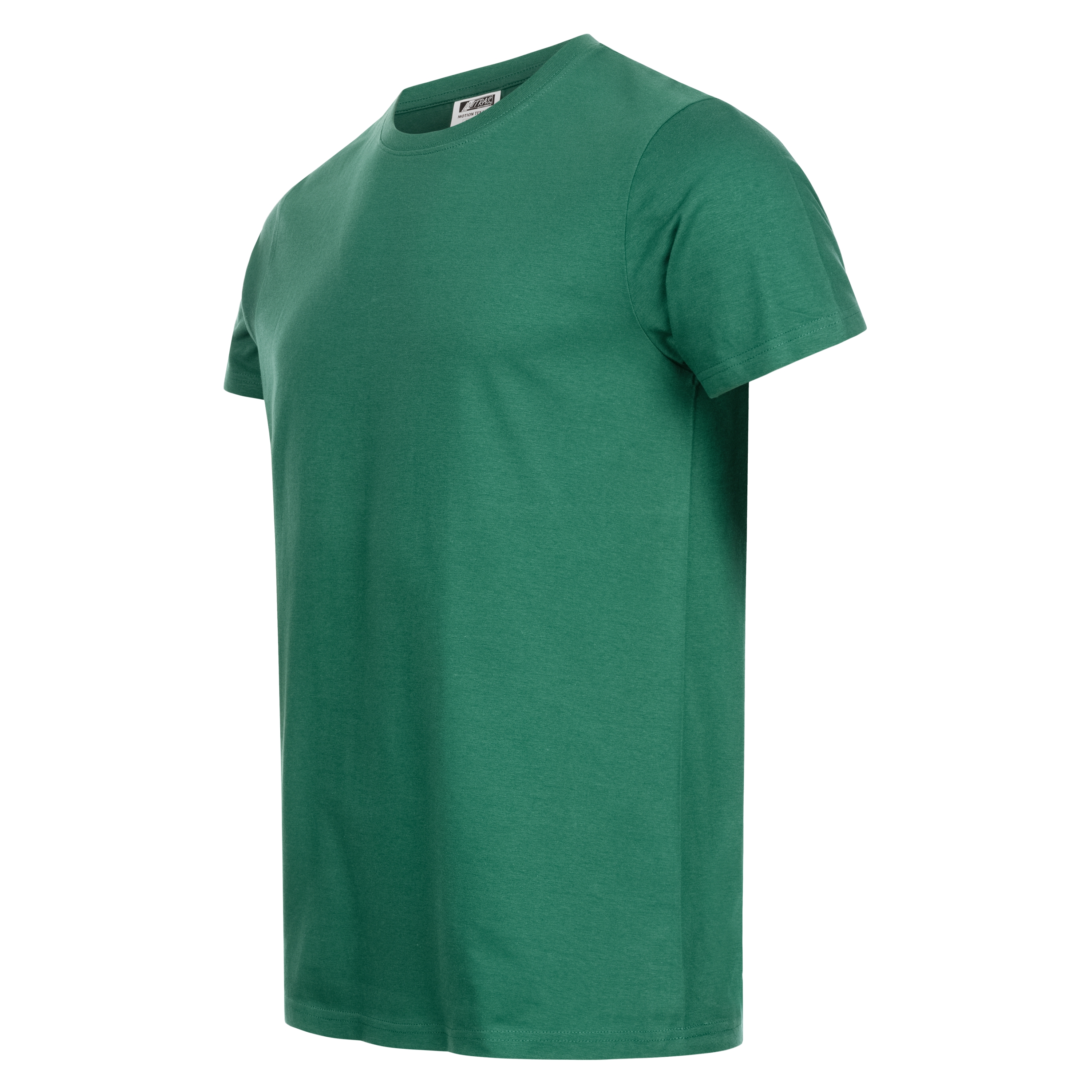 NITRAS MOTION TEX LIGHT, T-Shirt, vorgewaschen, Rundhals, ohne Seitennaht, kardierte Baumwolle, grün (Farbcode: 3000), 145 g/qm, STANDARD 100 by OEKO-TEX®