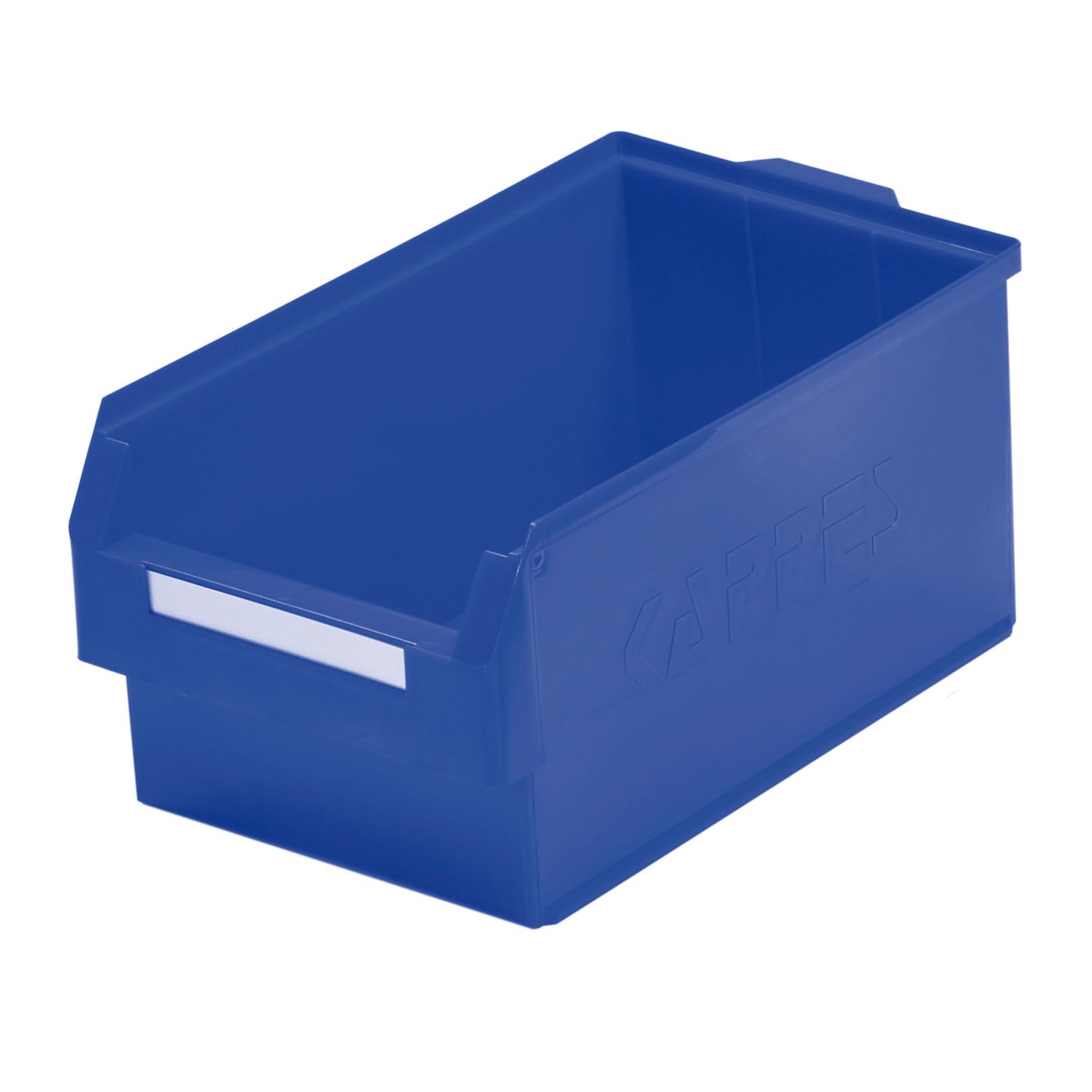 ®RasterPlan Lagersichtkasten Größe 1 Mit großer Griffmulde hinten Blau L 500 mm x B 300 mm x H 250 mm ®RasterPlan Lagersichtkasten Größe 1 Mit großer Griffmulde hinten Blau L 500 mm x B 300 mm x H 250 mm