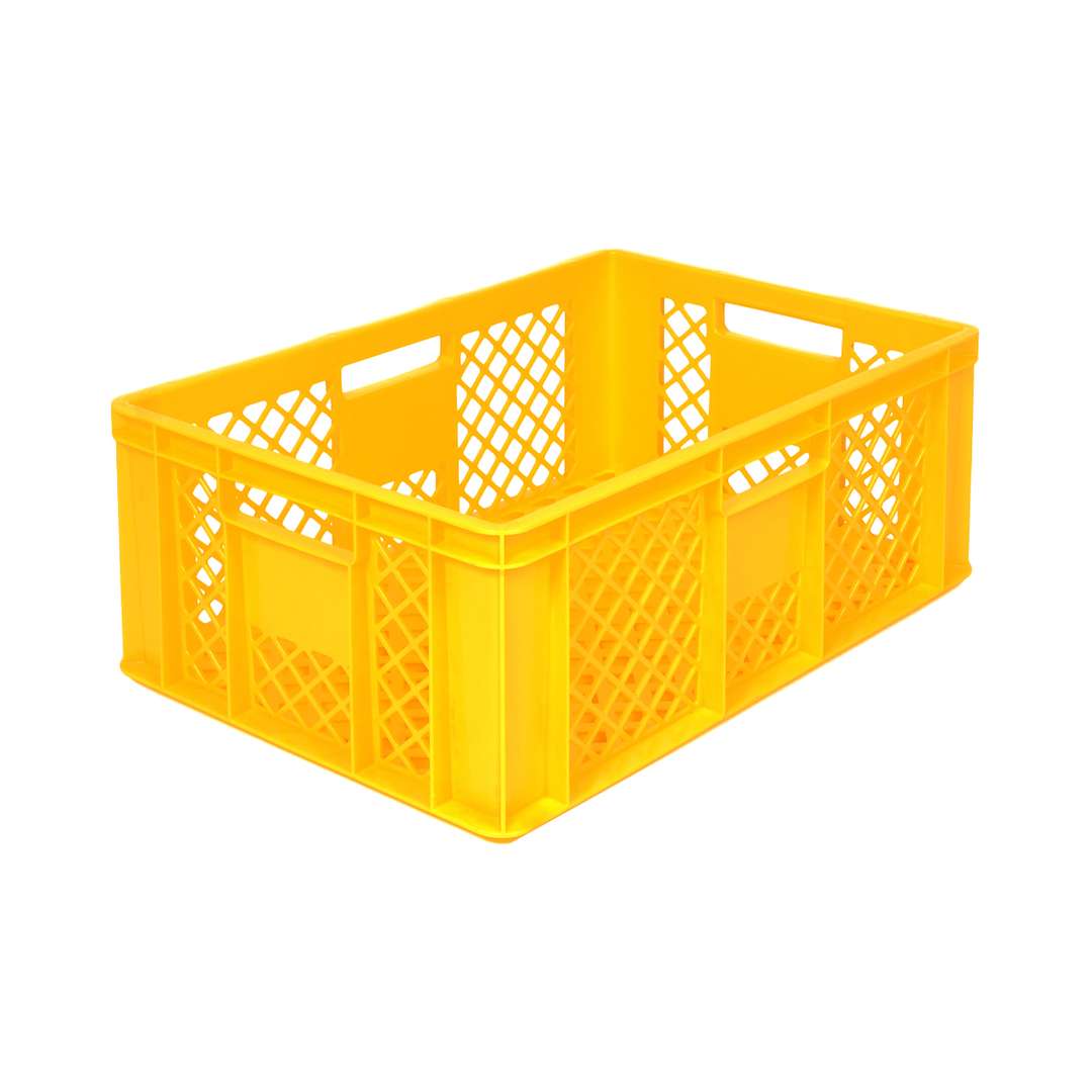 Transportkorb 600x400x240 mm, Farbe: gelb Transportkorb 600x400x240 mm, Farbe: gelb
