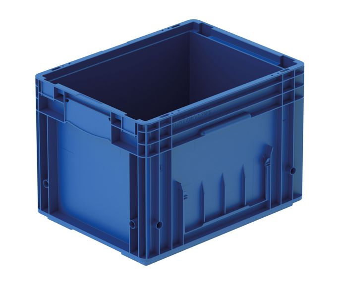 Behälter Automobilindustrie 400x300x280 mm, VDA-RL-KLT 4280,  Farbe blau