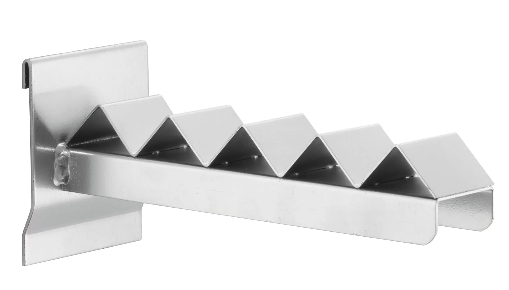 Der alufarbene RasterPlan Wellentr?ger (200 mm) von Kappes Systeme bietet robuste Stabilit?t und flexible Integration in Schlitzplatten f?r industrielle Anwendungen.