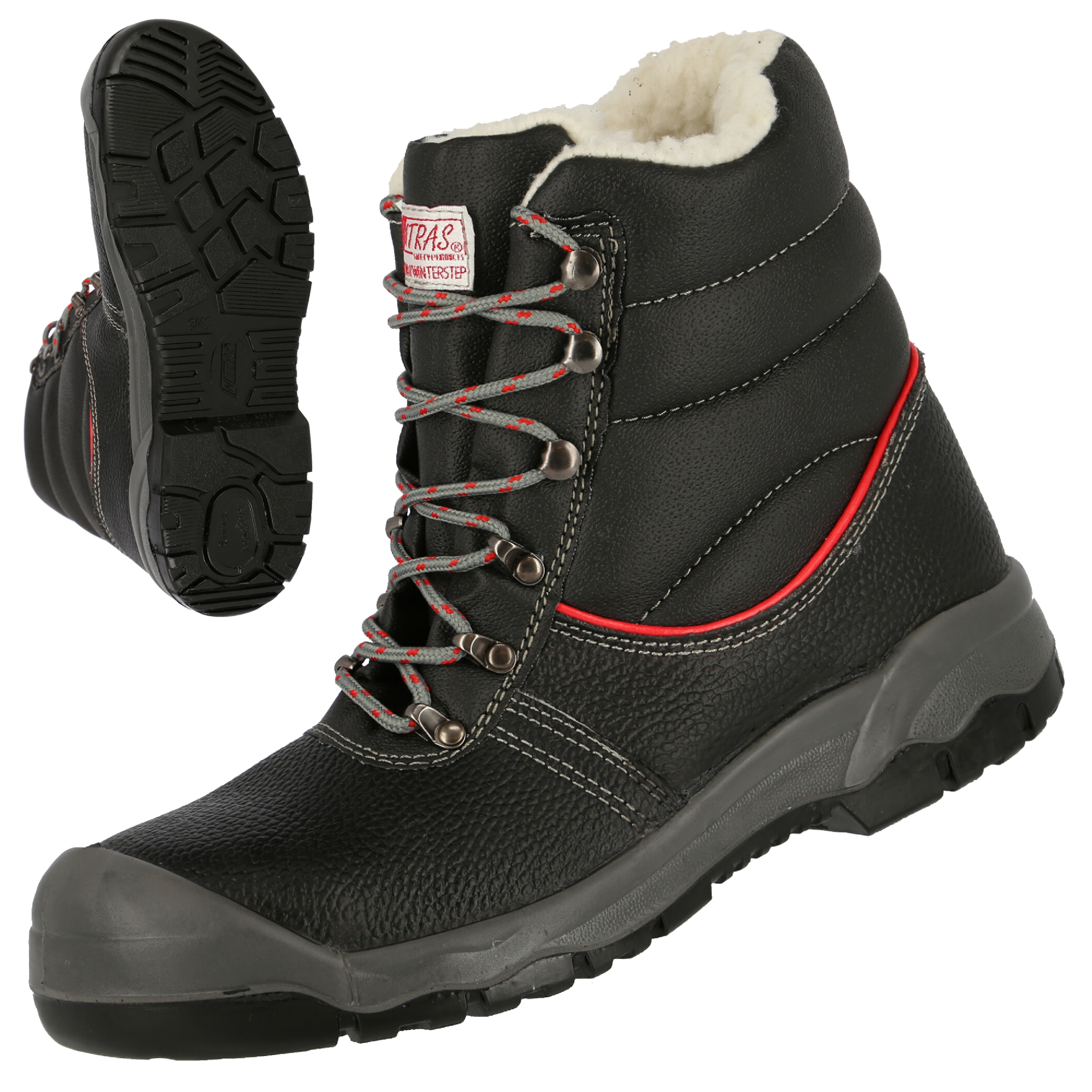 NITRAS STEP MID+ W, S3 safety winter boots, high, black, EN ISO 20345 NITRAS STEP MID+ W, S3 safety winter boots, high, black, EN ISO 20345