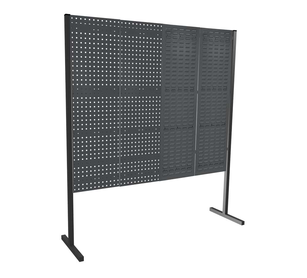 Das ®RasterPlan Trennwand Einzelfeld von Kappes Systeme GmbH in RAL 7016 bietet flexible, effiziente und ästhetische Lösungen für individuelle Arbeitsplatzabtrennungen.