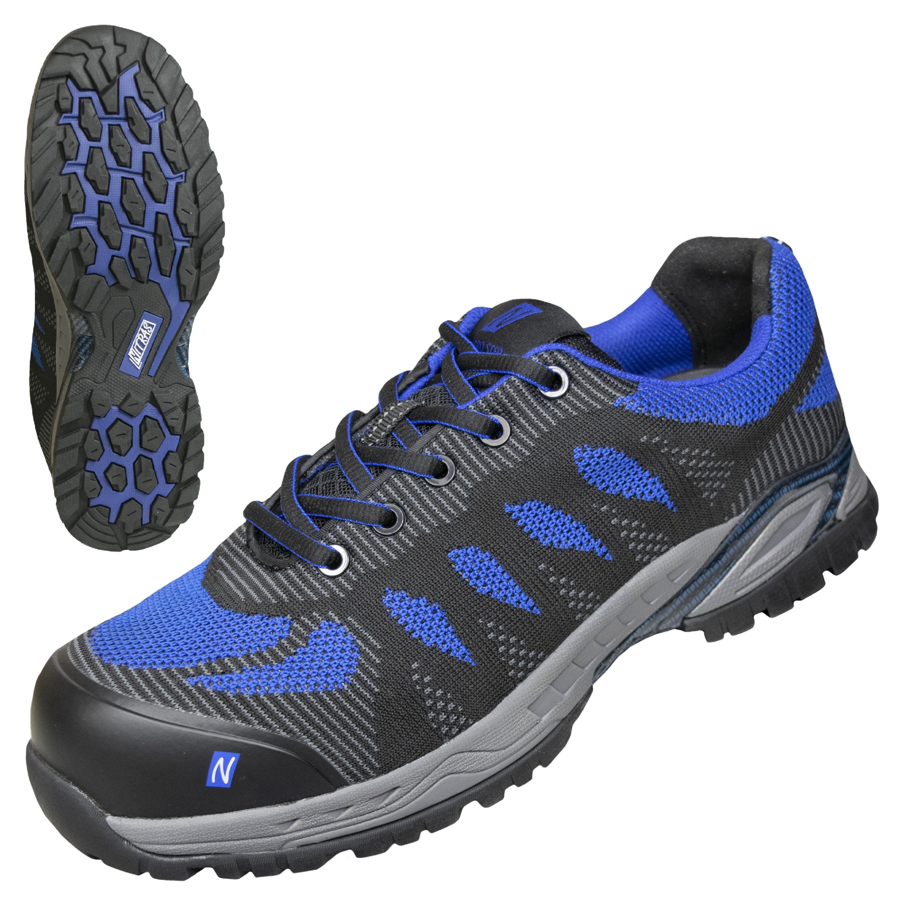 NITRAS PRO STEP, Sicherheitshalbschuhe, EN ISO 20345, EN 61340-4-3, DGUV Regel 112-191