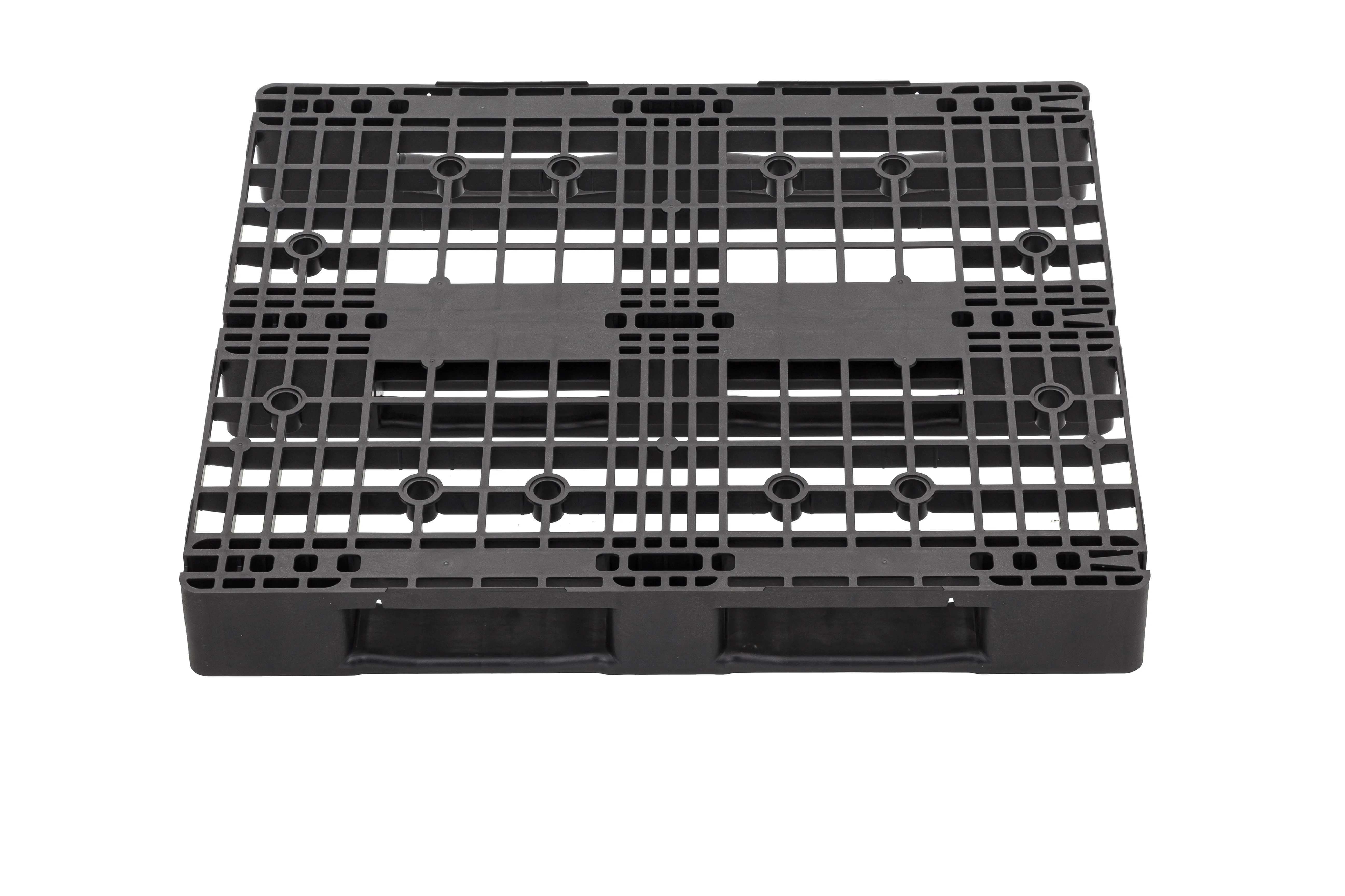 Produktbild der TIDUS Medium 1210 3R Kunststoffpalette: Robuste, recycelte Palette (1200?1000?150 mm) f?r Lager, Versand und Logistik, mit hoher Traglast.