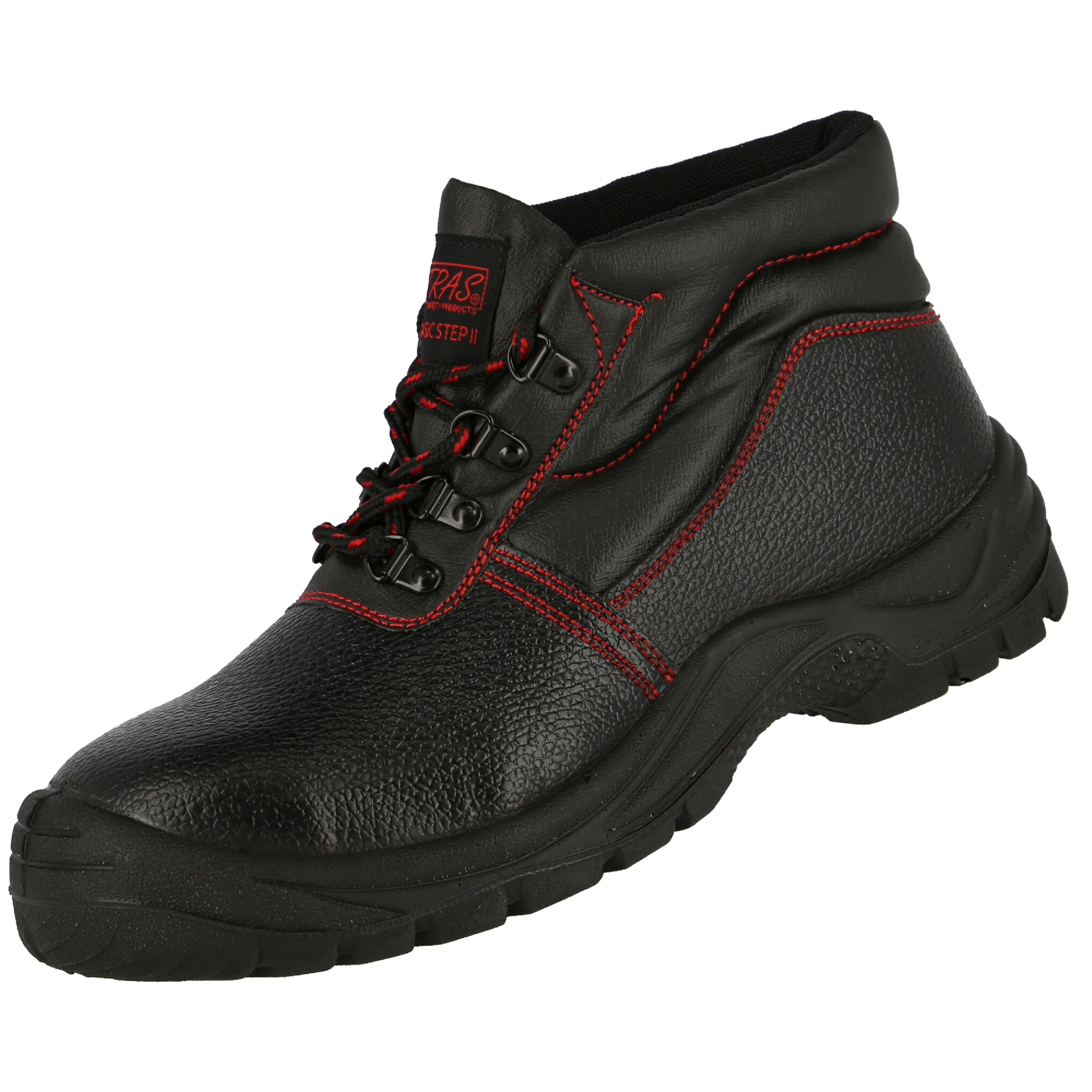 NITRAS BASIC STEP MID, S3 Sicherheitsstiefel, halbhoch, schwarz, EN ISO 20345