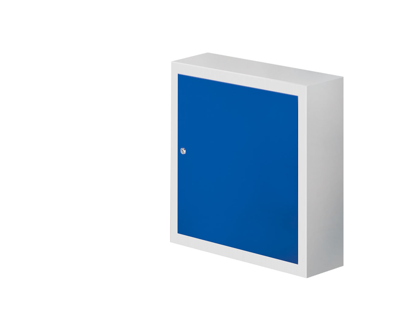 ®RasterPlan Einhängeschrank H 670 x B 455 x T 195 mm. RAL 7035/5010. ®RasterPlan Einhängeschrank H 670 x B 455 x T 195 mm. RAL 7035/5010.