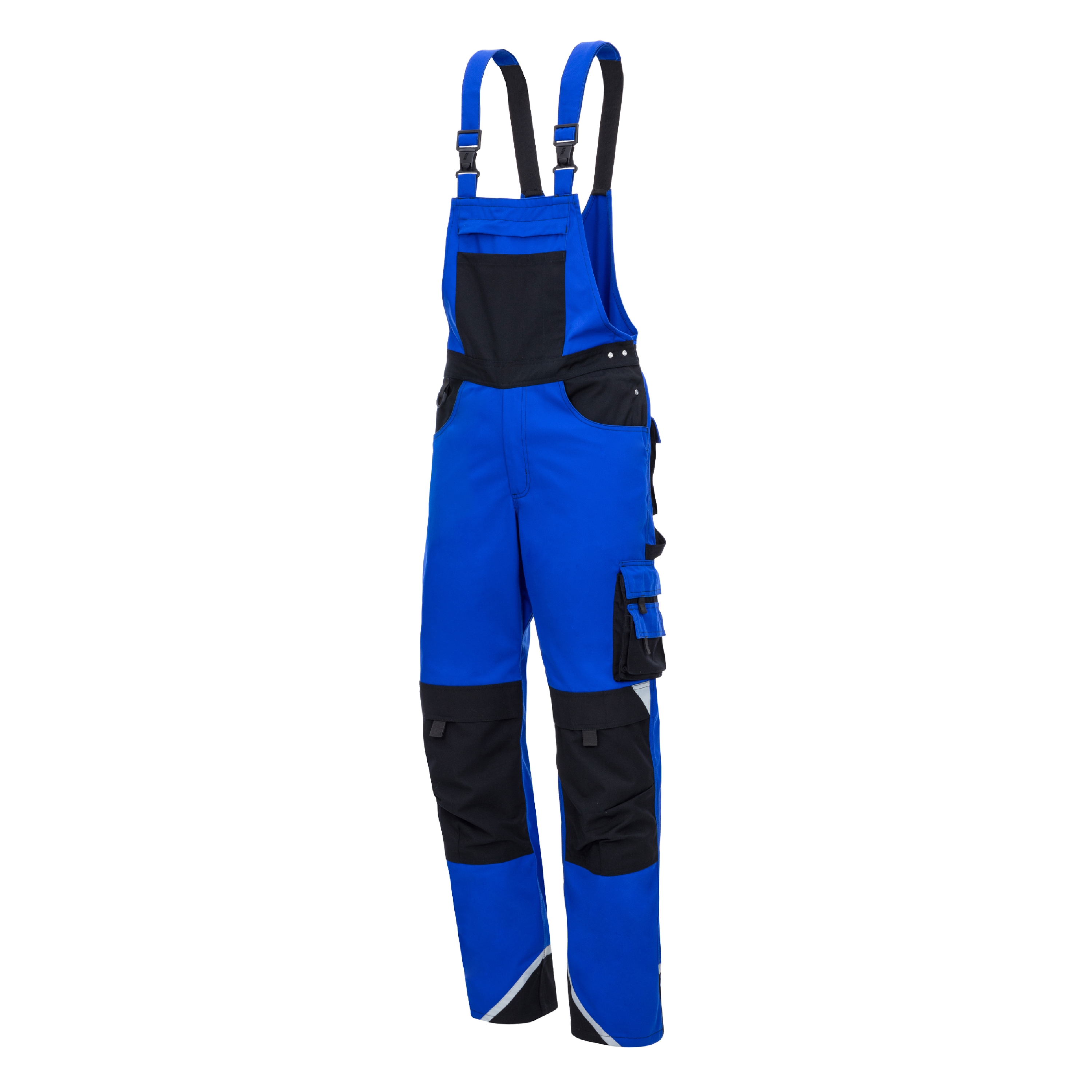 NITRAS MOTION TEX PLUS, dungarees, long, royal blue / black, OEKO-TEX NITRAS MOTION TEX PLUS, dungarees, long, royal blue / black, OEKO-TEX