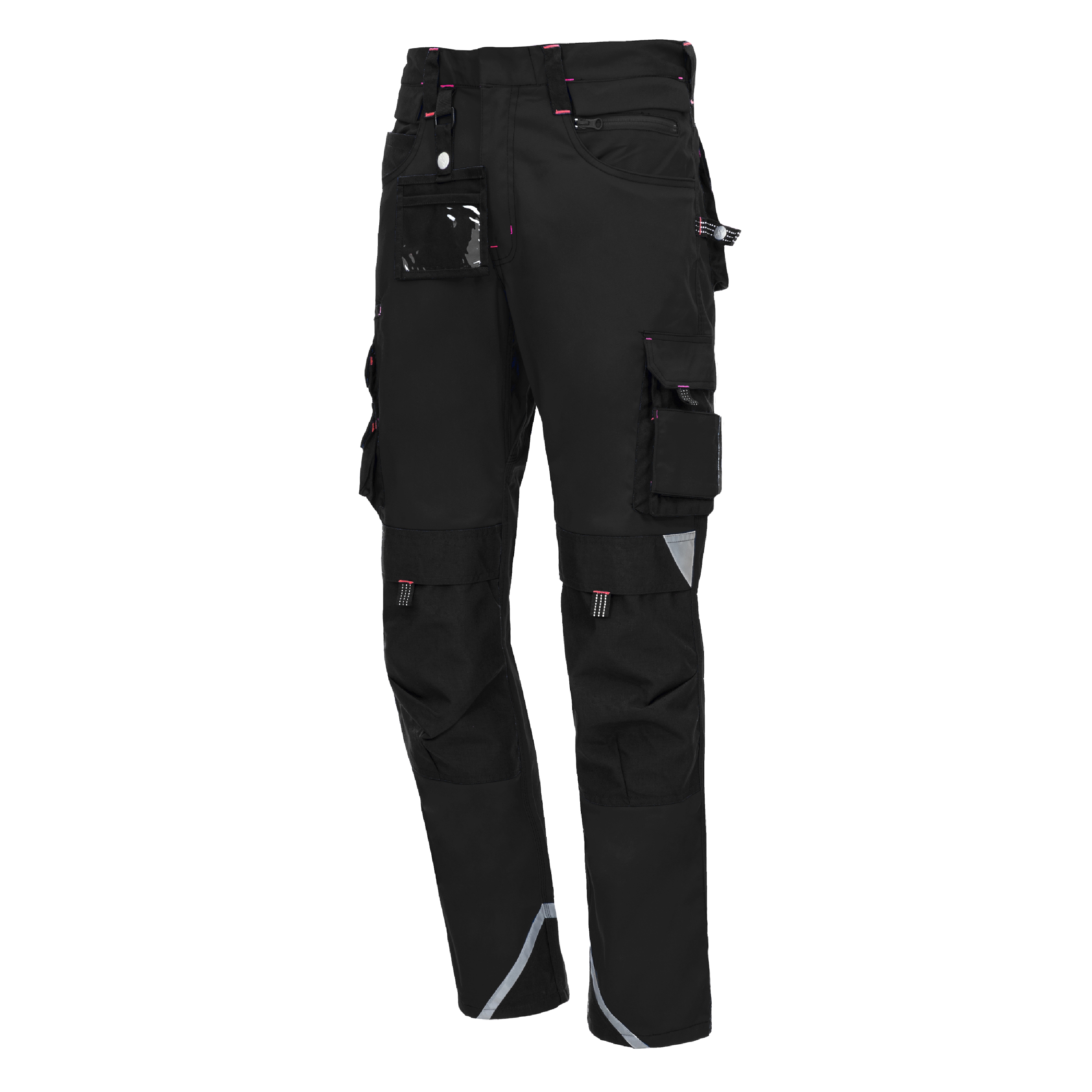 NITRAS MOTION TEX PRO FX, Arbeitshose, lang, schwarz, OEKO-TEX