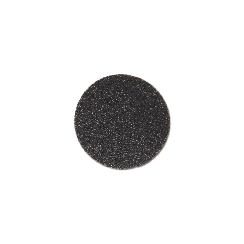 m2-Antirutschbelag Hinweismarkierung Verformbar schwarz Kreis 70mm, 50er VE