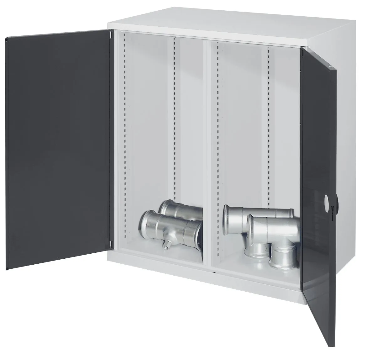 Der Schwerlast-Beistellschrank Modell 70 von Kappes Systeme bietet robuste Stahlkonstruktion, flexible Schubladen und hohe Belastbarkeit bis 1,65 Tonnen.