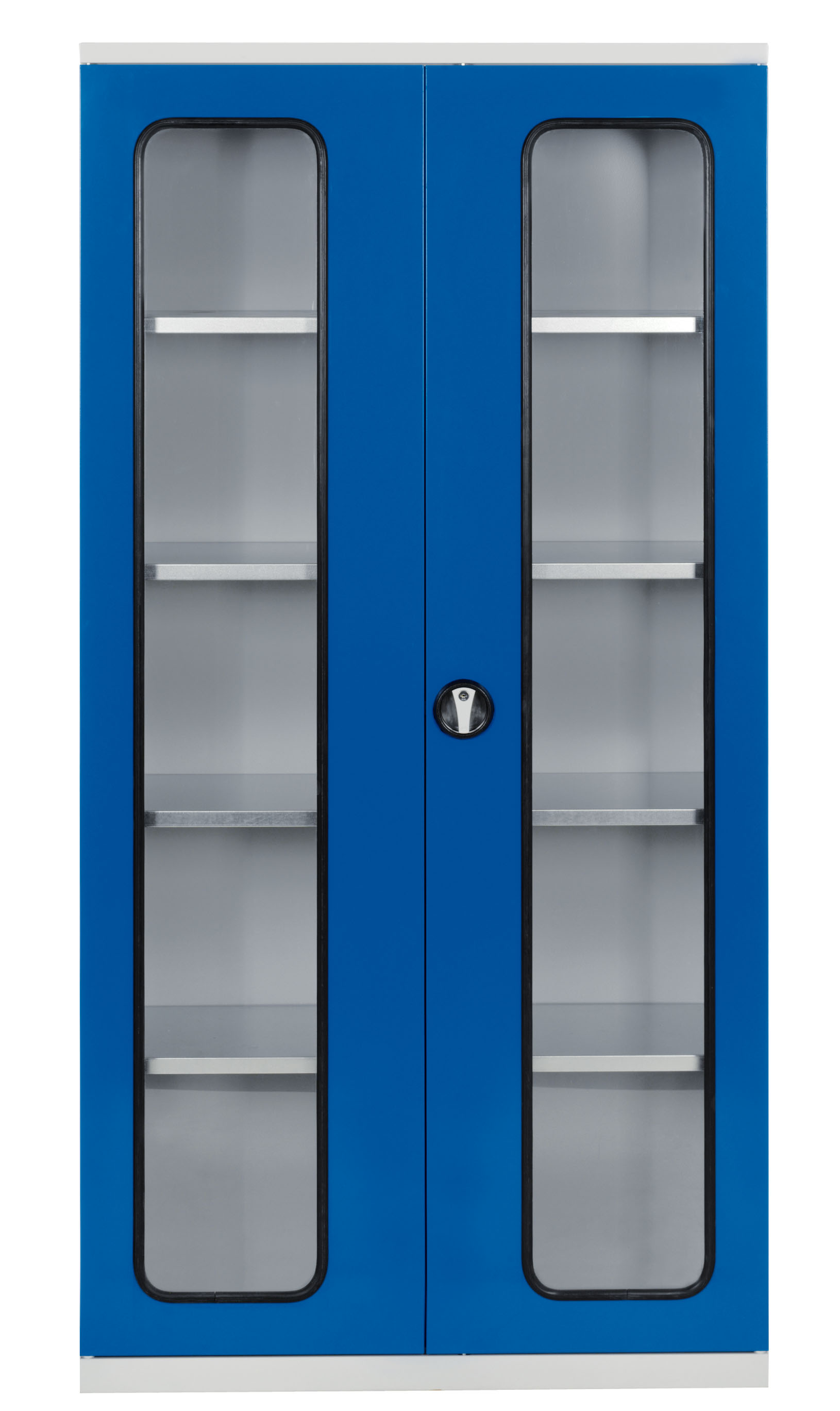 Systemschrank Serie 500 von Kappes Systeme: Robuster, modularer Schrank in RAL 7035/5010, ideal f?r B?ros und Werkst?tten. Flexibel, sicher und langlebig.