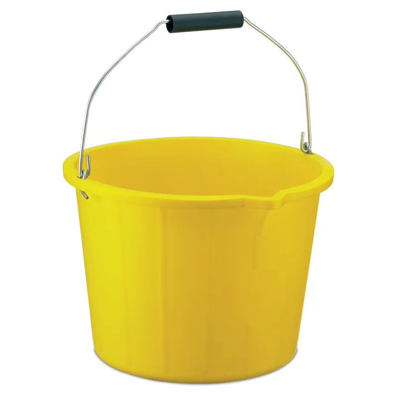 Der runde 14-Liter-Plastikmischeimer von Mehlhose ist bruchsicher, ergonomisch und langlebig ? ideal f?r Betonarbeiten und einfach zu reinigen.