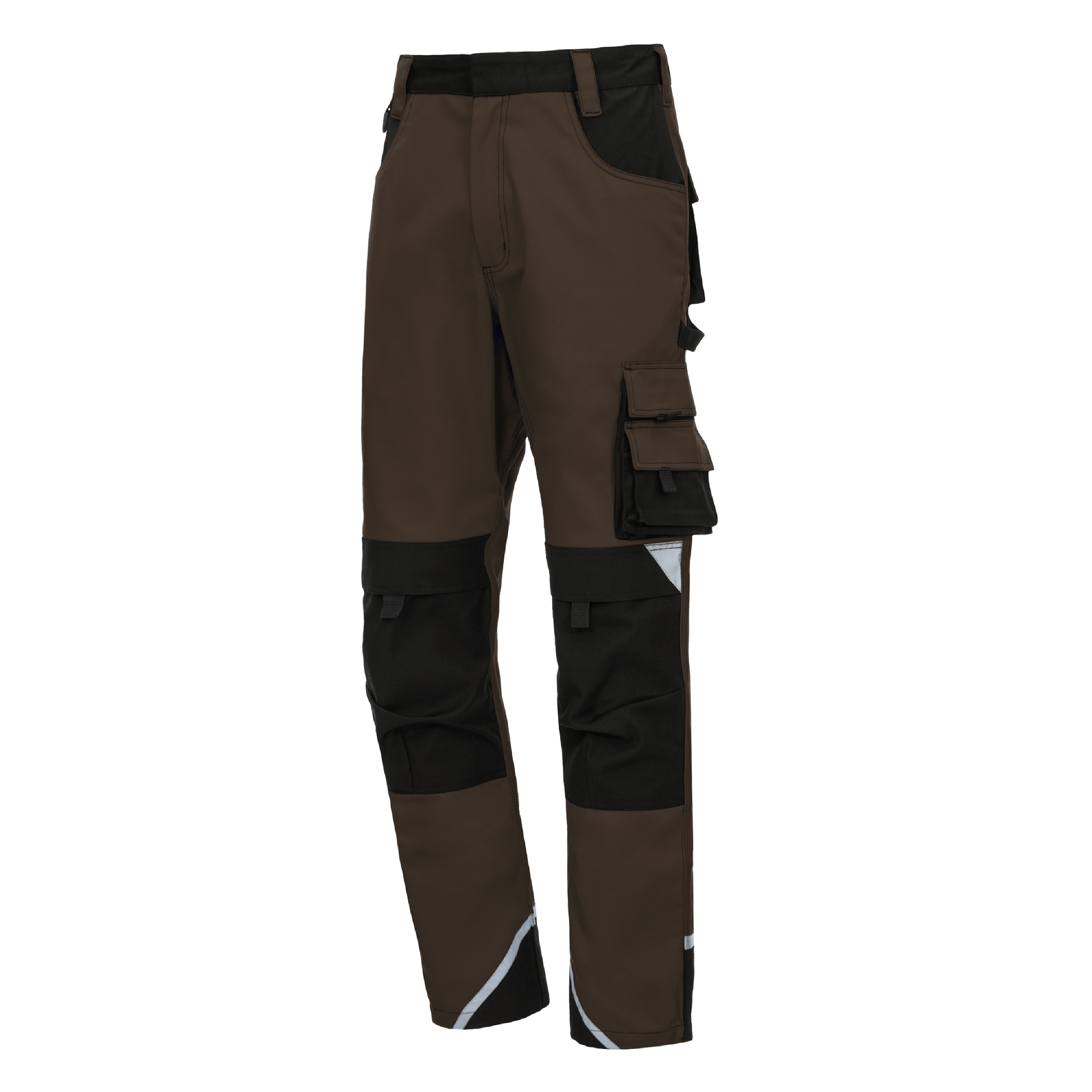 NITRAS MOTION TEX PLUS, Arbeitshose, lang, braun / schwarz, OEKO-TEX NITRAS MOTION TEX PLUS, Arbeitshose, lang, braun / schwarz, OEKO-TEX