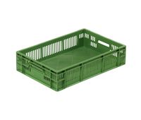 Behälter durchbrochen 600 x 400 x 140 mm Farbe: grün