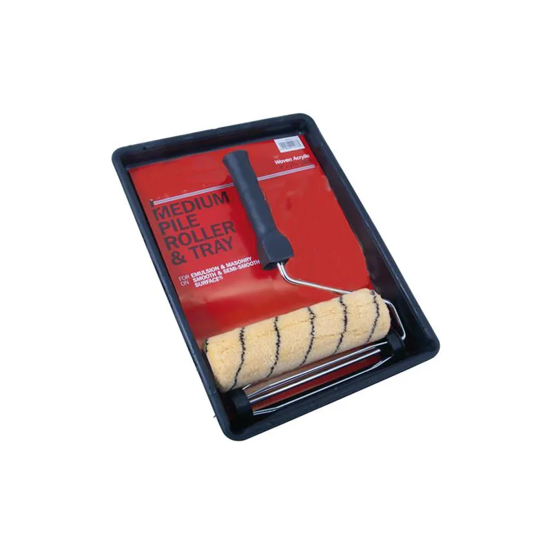 Farbrollenset von Mehlhose: 22,5 cm Rolle mit Mischtablett, langlebig, leicht zu reinigen, ideal f?r schnelle Malerarbeiten. Ergonomisches Design f?r Komfort.