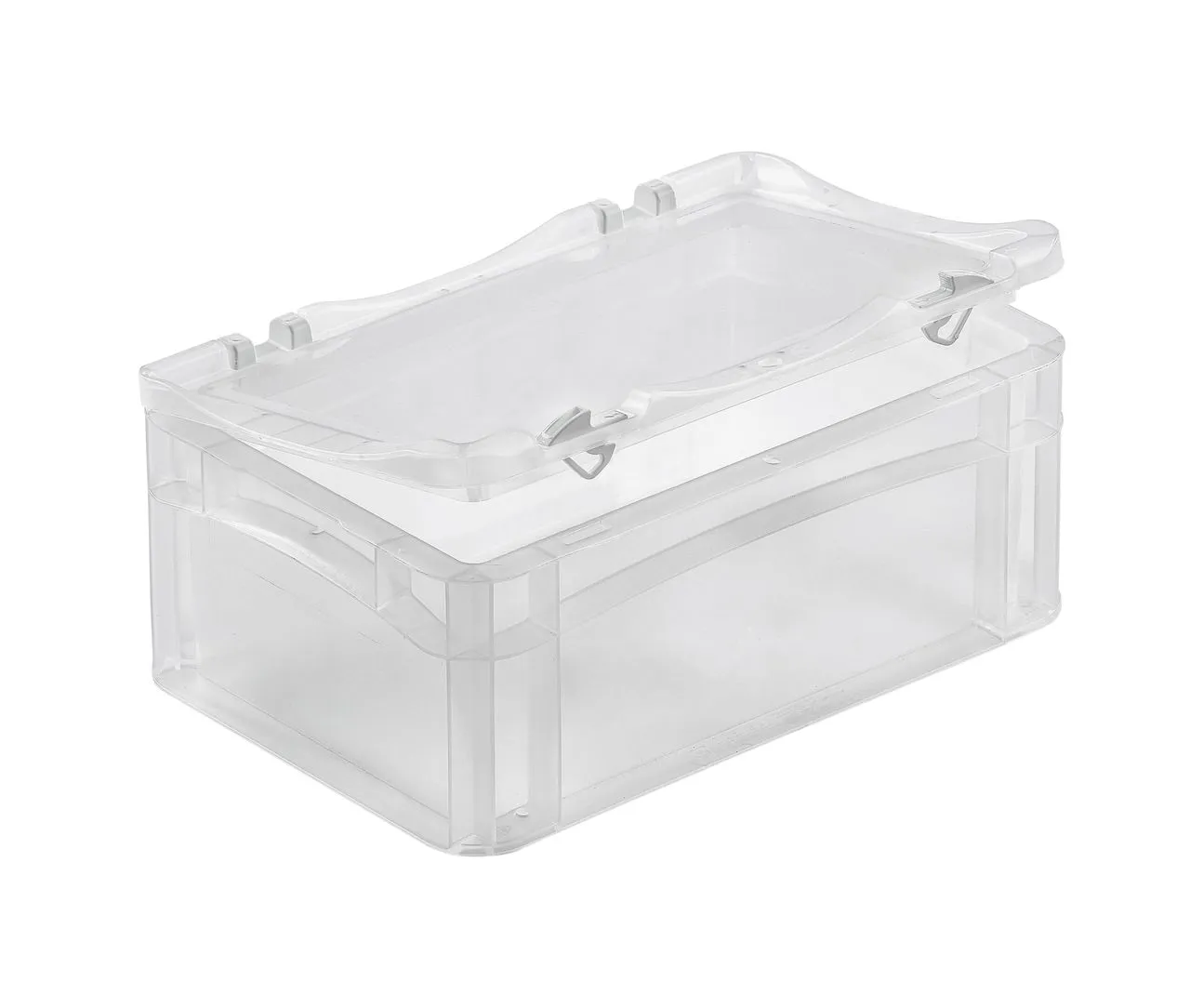 Transluzenter Scharnierdeckel lightline/basicline von Bekuplast, 300 x 200 mm, leicht (135 g) und robust aus PP-C, ideal f?r vielseitige Aufbewahrung.