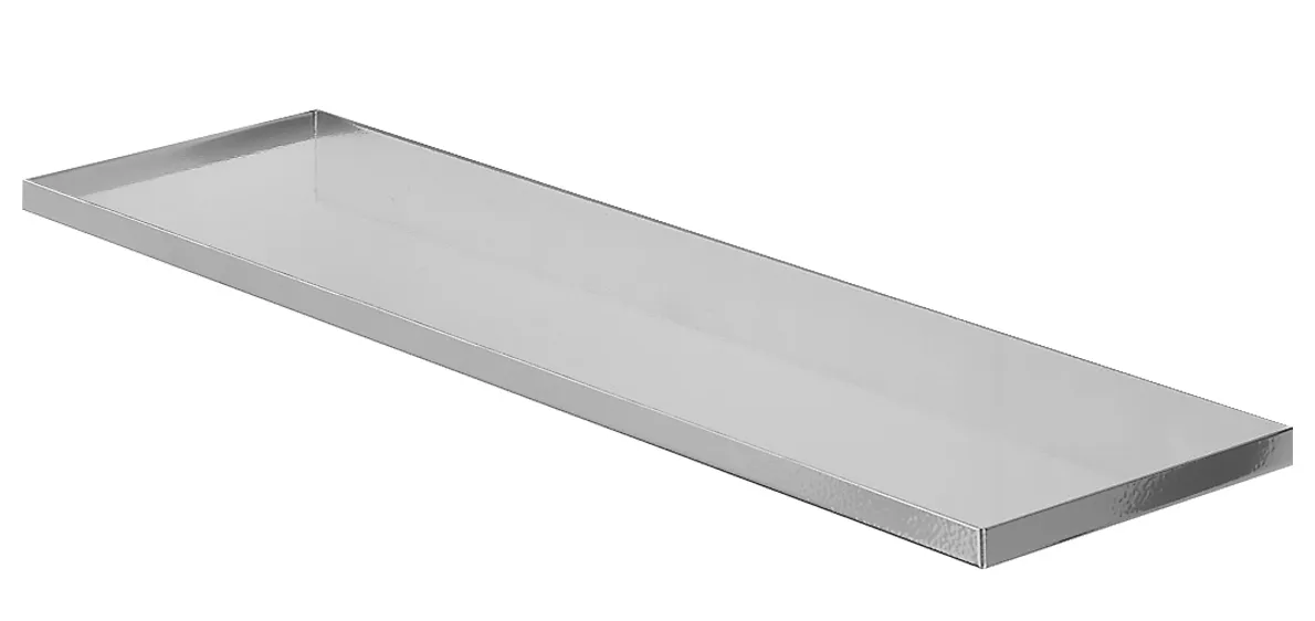 Fachboden Ordnungsschrank von Kappes Systeme: Robuste Stahlkonstruktion mit verzinkten B?den, verstellbar, lichtgrau beschichtet, f?r sichere und flexible Lagerung.