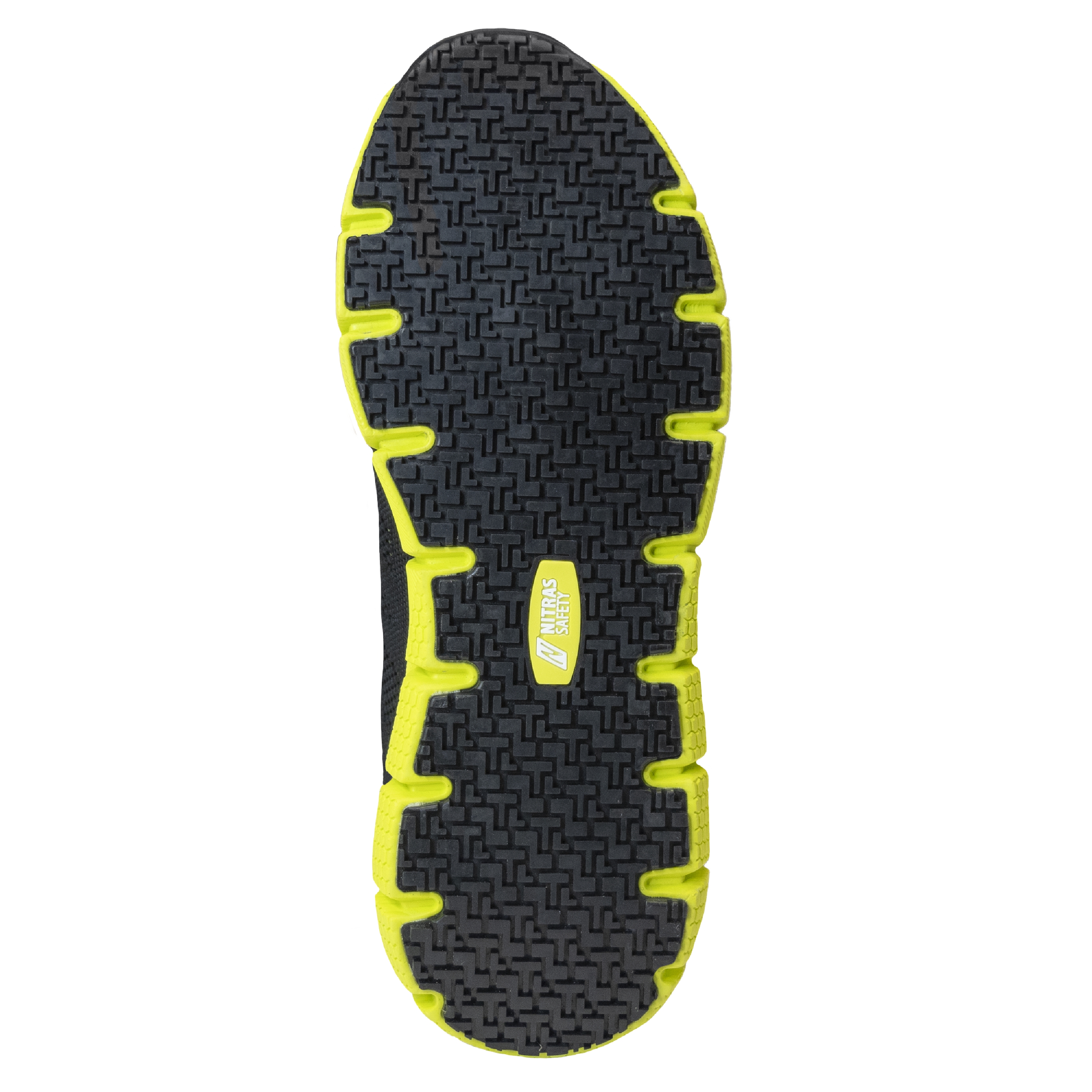 NITRAS SONIC STEP, Sicherheitshalbschuhe, S1P, strapazierfähiges Textil, schwarz / rot, widerstandsfähige EVA / Nitril-Laufsohle, schwarz / rot (Farbcode: 1060), EN ISO 20345, EN IEC 61340-4-3, DGUV Regel 112-191