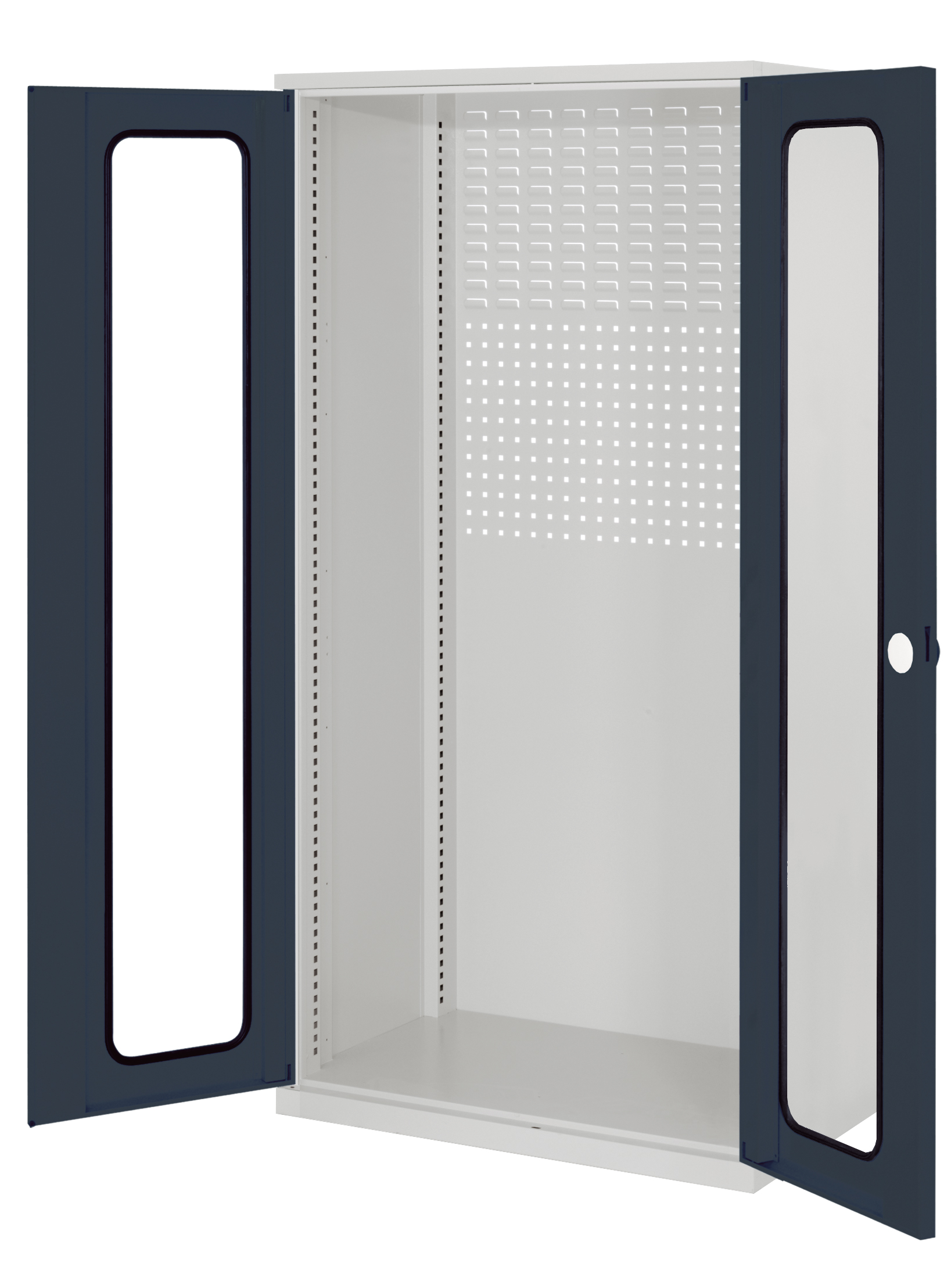 RasterPlan Schubladenschrank von Kappes: Robustes Stahlgehäuse mit flexibler Innenausstattung, schlagfest beschichtet, ideal für sichere Werkzeuglagerung.